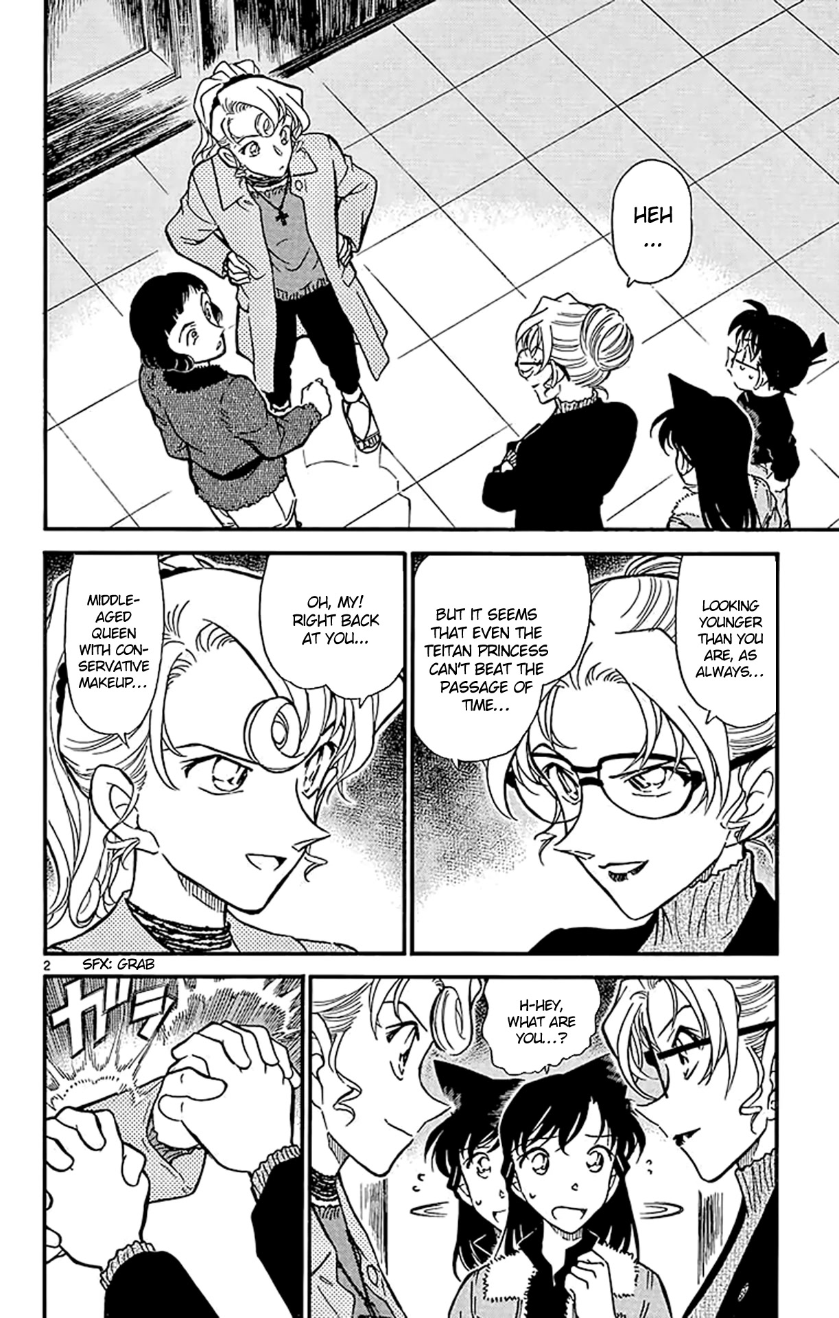 Detective Conan Chapter 414 page 3 - Chapter 414: Mom's a Rival?!