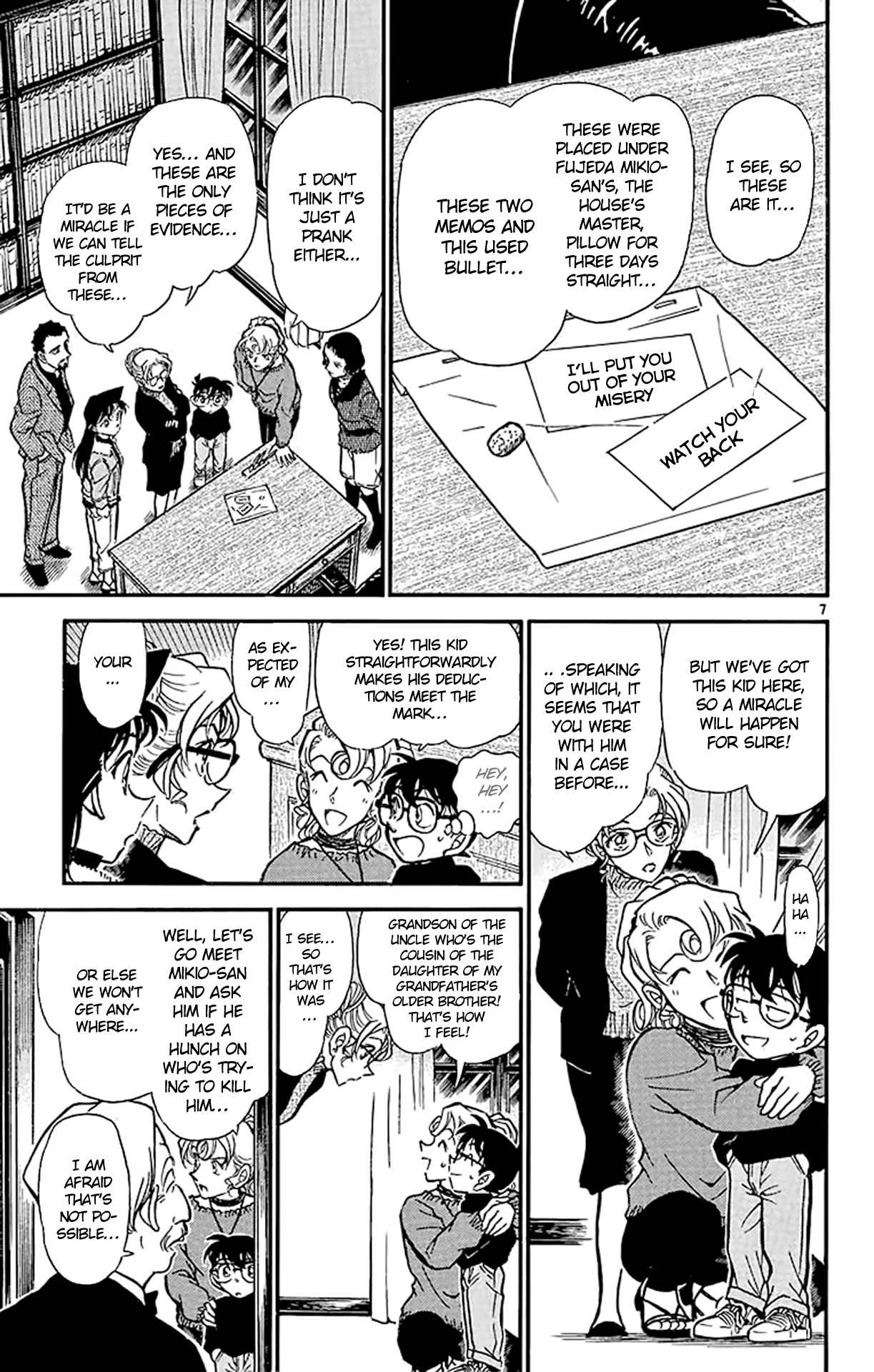 Detective Conan Chapter 414 page 8 - Chapter 414: Mom's a Rival?!