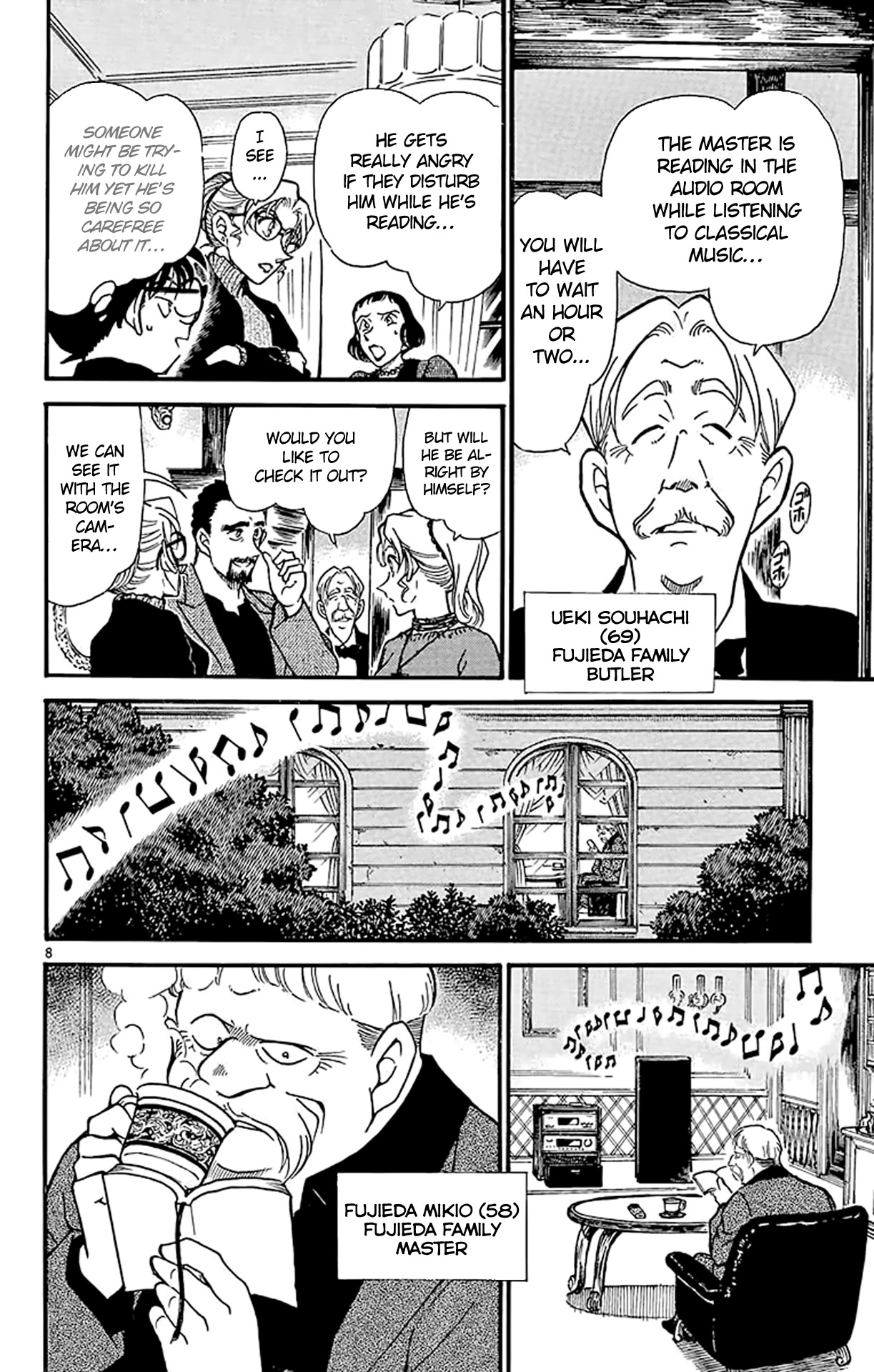 Detective Conan Chapter 414 page 9 - Chapter 414: Mom's a Rival?!