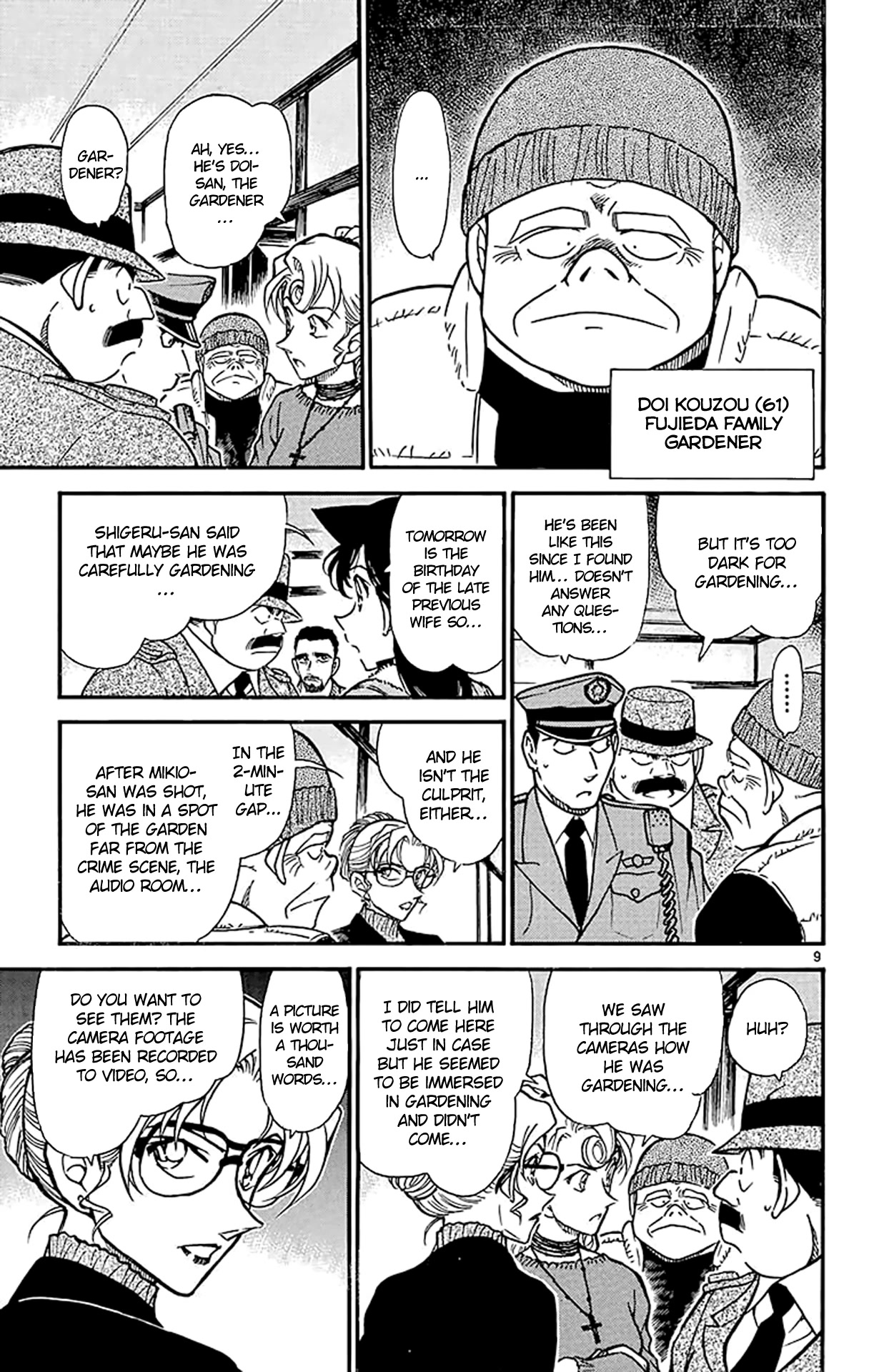 Detective Conan Chapter 415 page 10 - Chapter 415: The Suspicious Gunshots