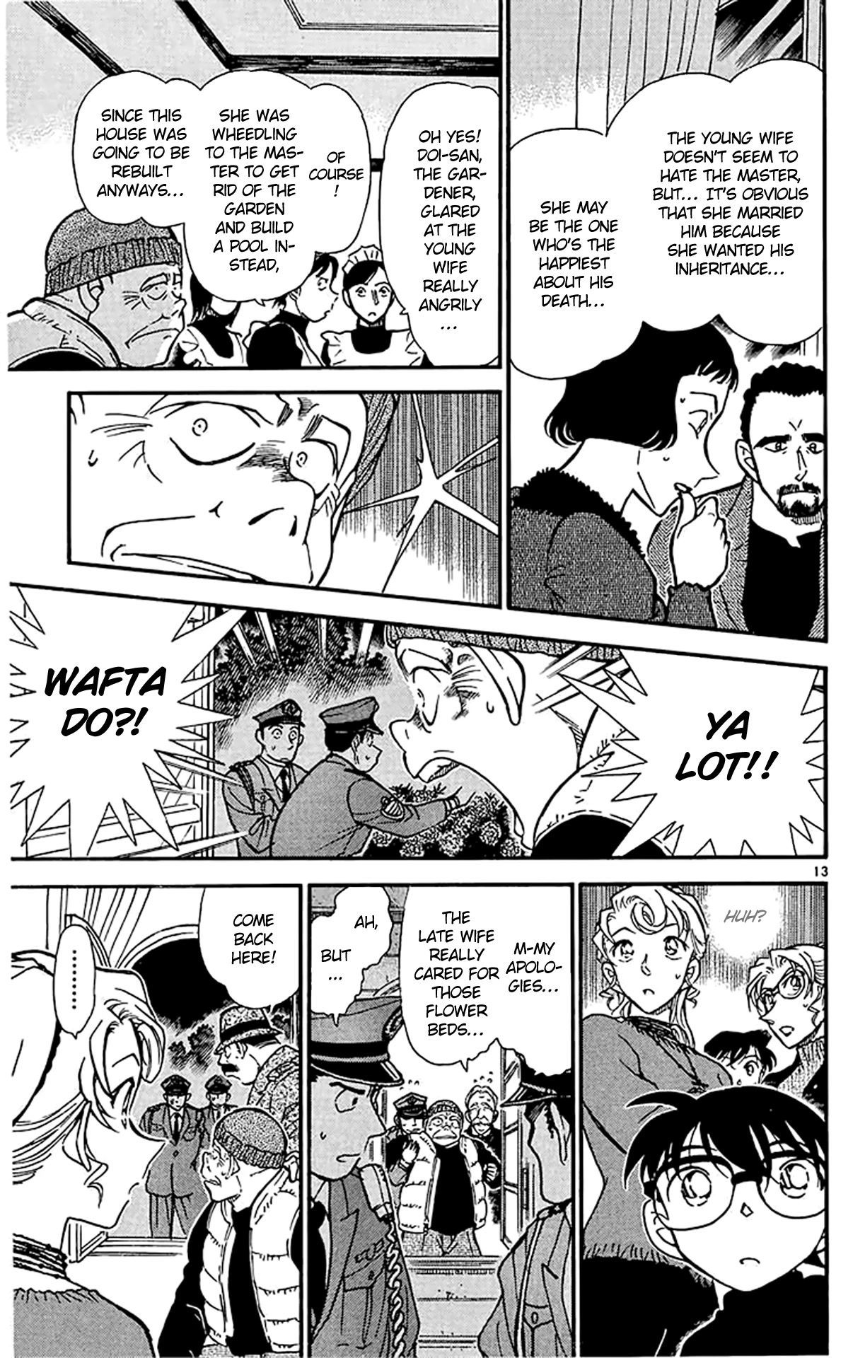 Detective Conan Chapter 415 page 14 - Chapter 415: The Suspicious Gunshots