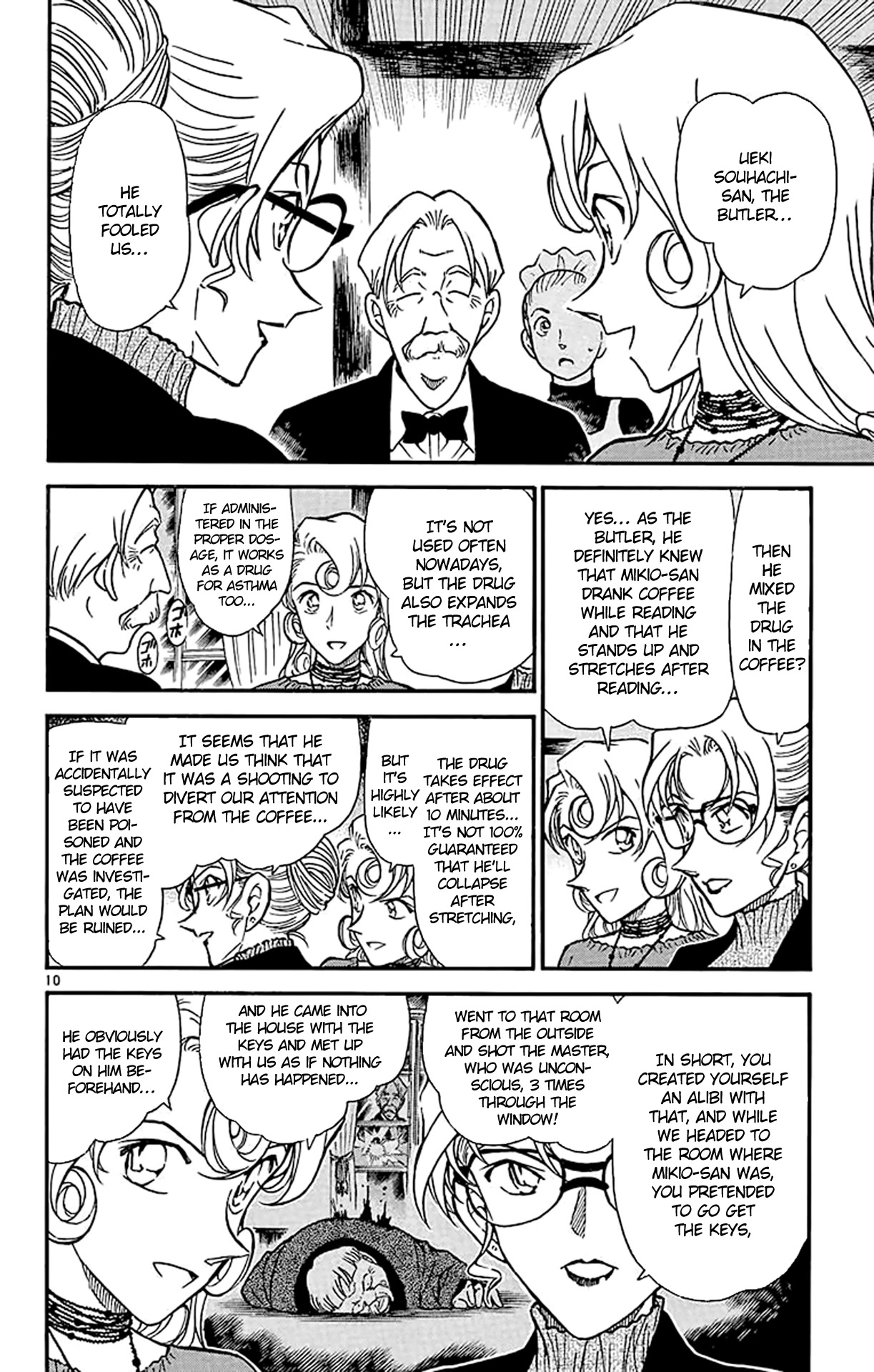 Detective Conan Chapter 416 page 11 - Chapter 416: The Night Baroness Appears