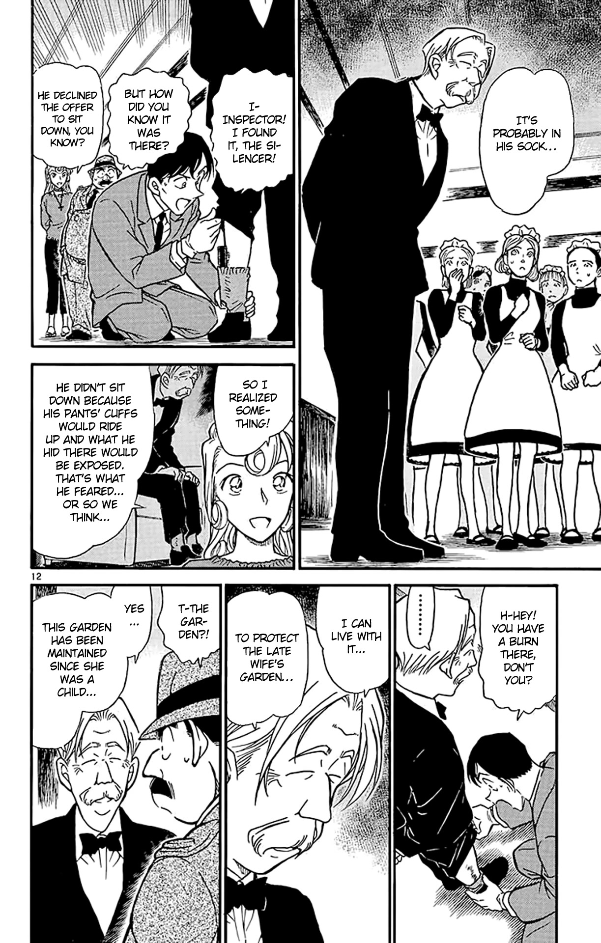 Detective Conan Chapter 416 page 13 - Chapter 416: The Night Baroness Appears