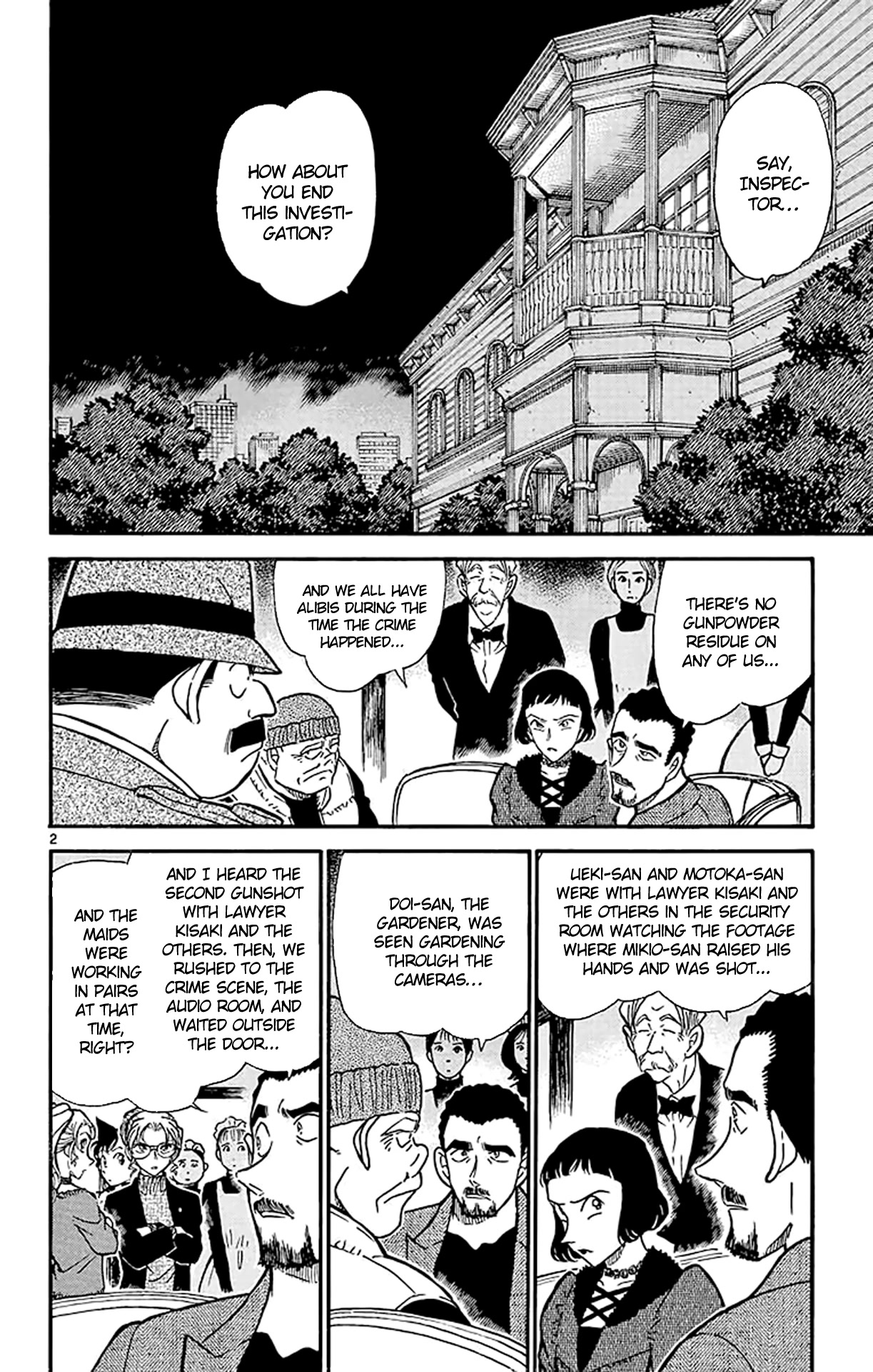 Detective Conan Chapter 416 page 3 - Chapter 416: The Night Baroness Appears