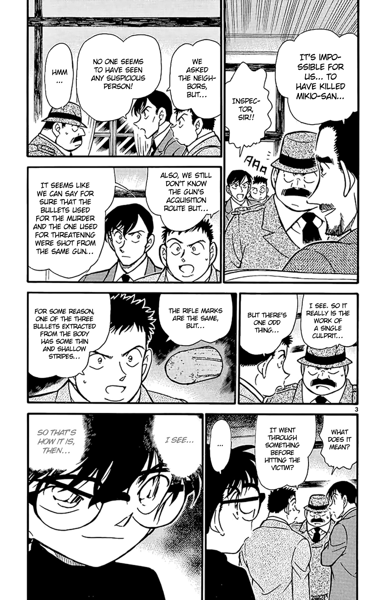 Detective Conan Chapter 416 page 4 - Chapter 416: The Night Baroness Appears