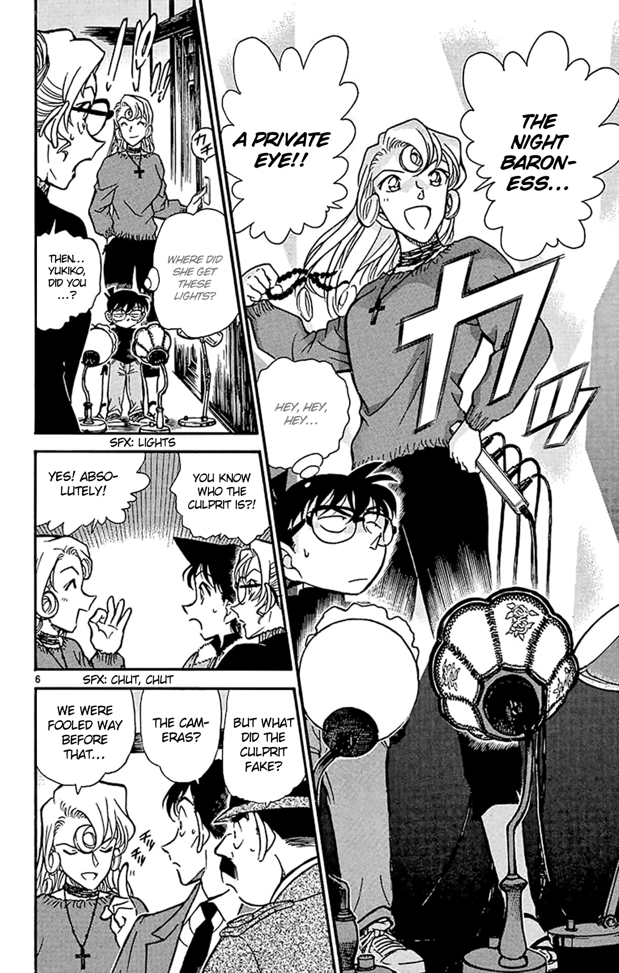 Detective Conan Chapter 416 page 7 - Chapter 416: The Night Baroness Appears
