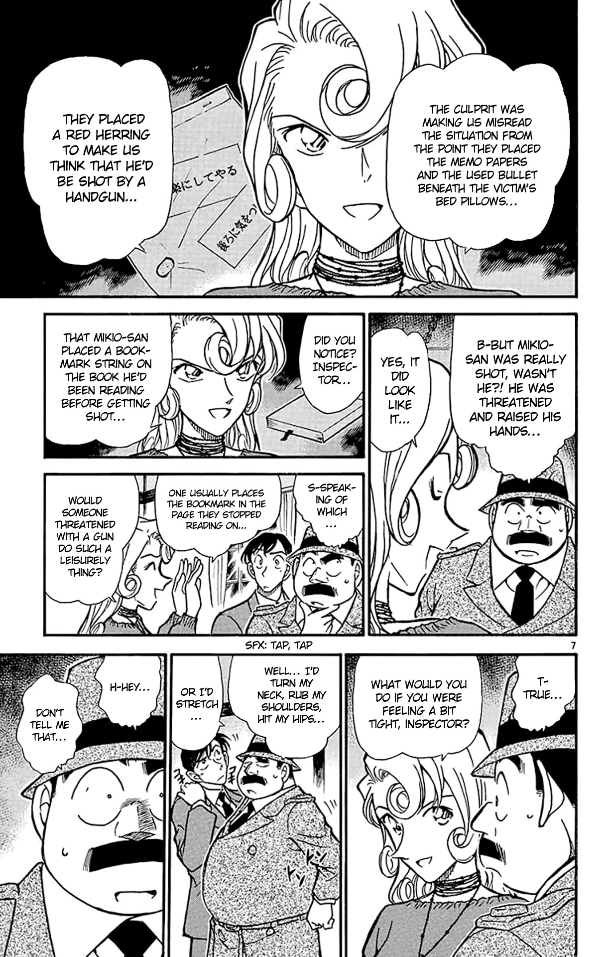 Detective Conan Chapter 416 page 8 - Chapter 416: The Night Baroness Appears