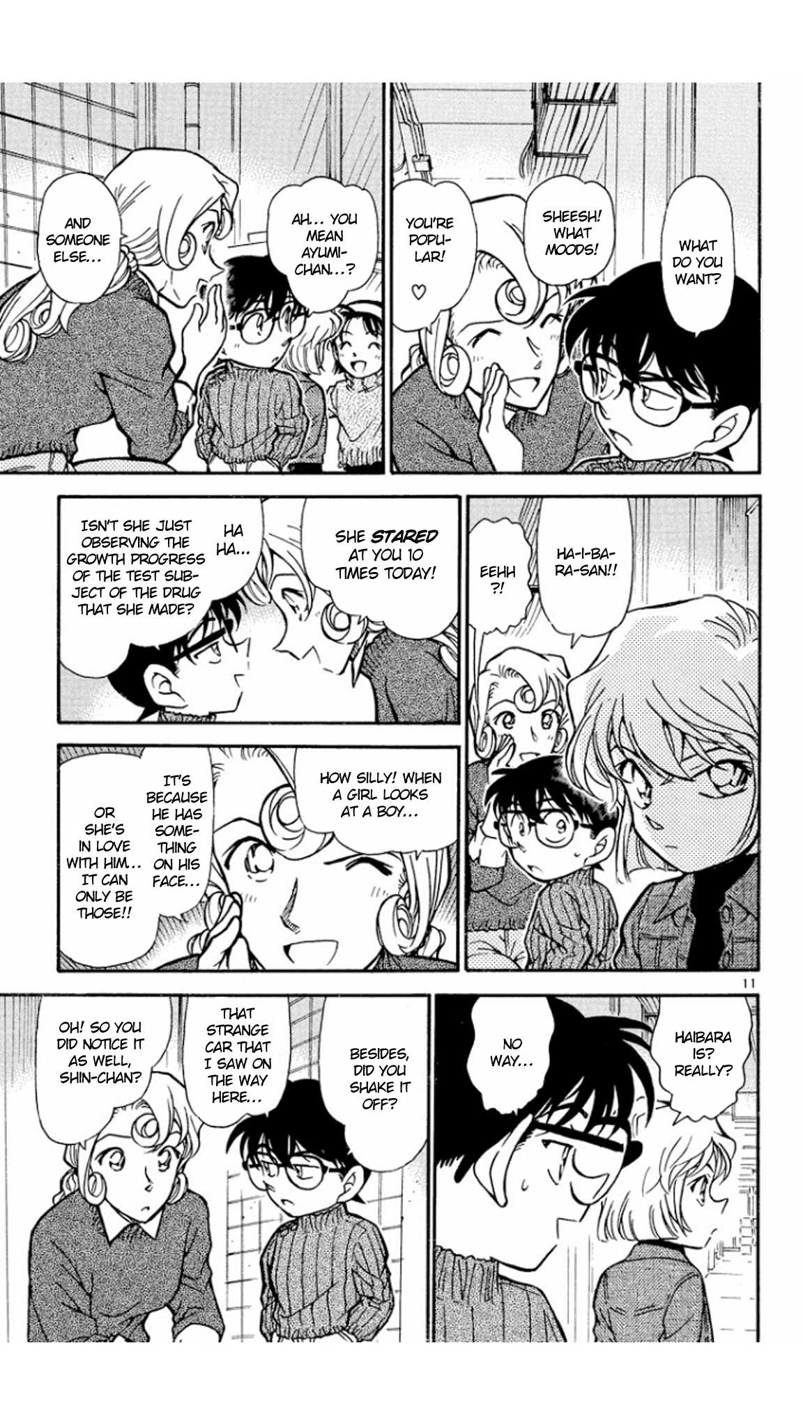 Detective Conan Chapter 417 page 12 - Chapter 417: Darkness Is a Death Trap's Door