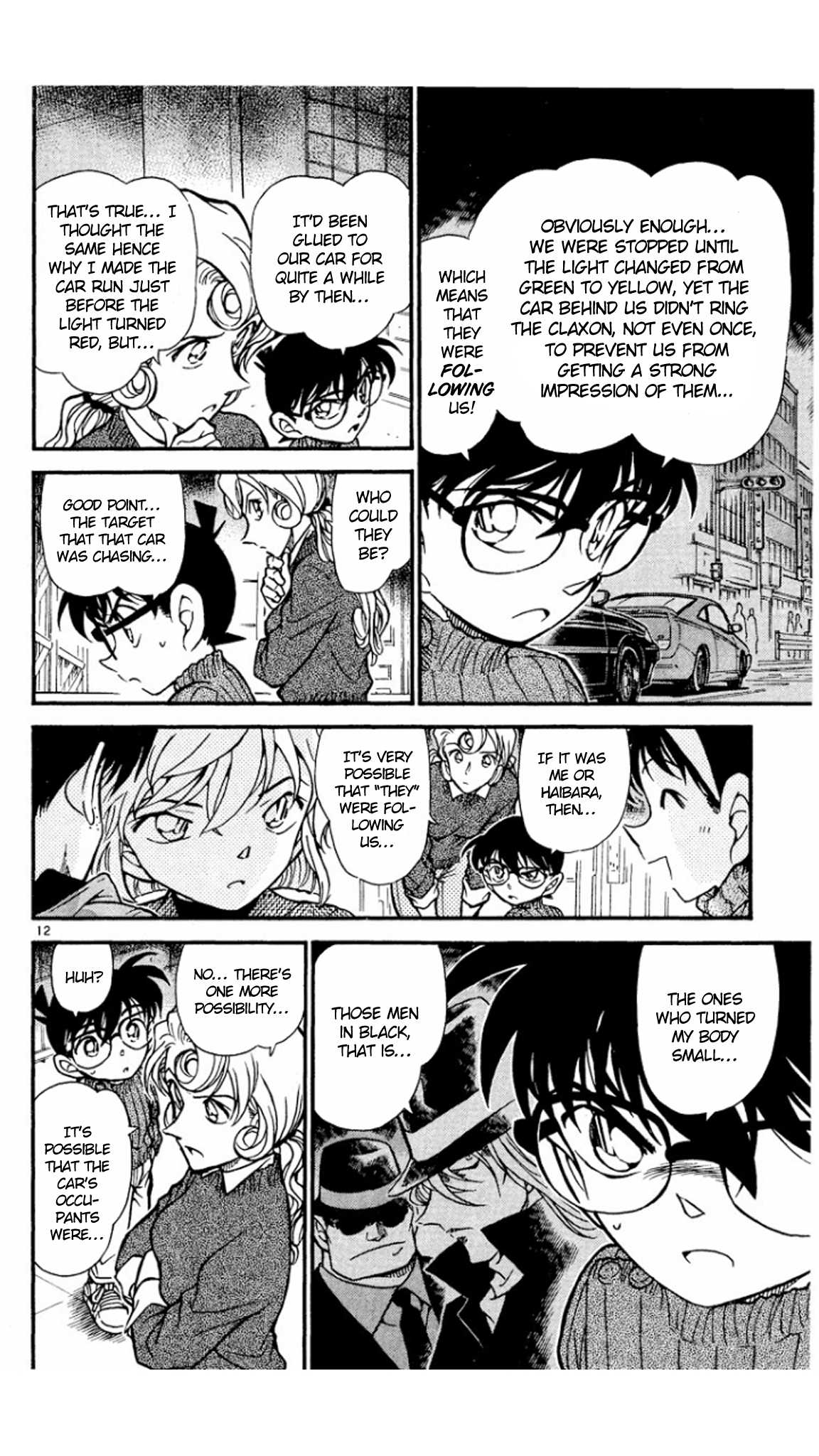 Detective Conan Chapter 417 page 13 - Chapter 417: Darkness Is a Death Trap's Door