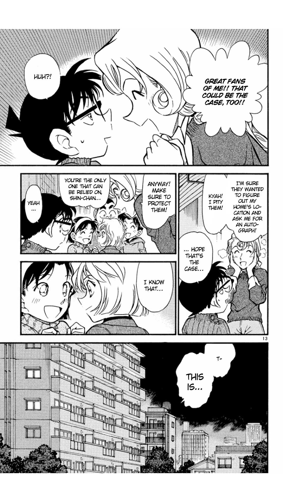 Detective Conan Chapter 417 page 14 - Chapter 417: Darkness Is a Death Trap's Door