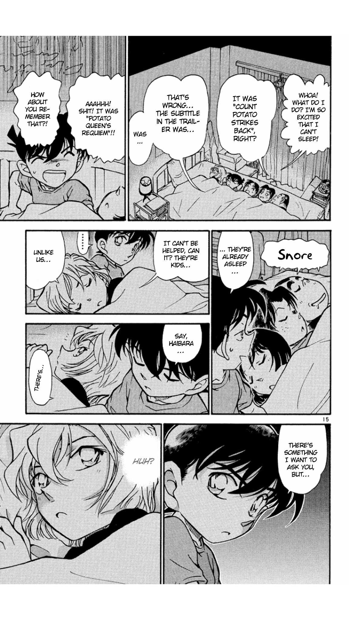 Detective Conan Chapter 417 page 16 - Chapter 417: Darkness Is a Death Trap's Door