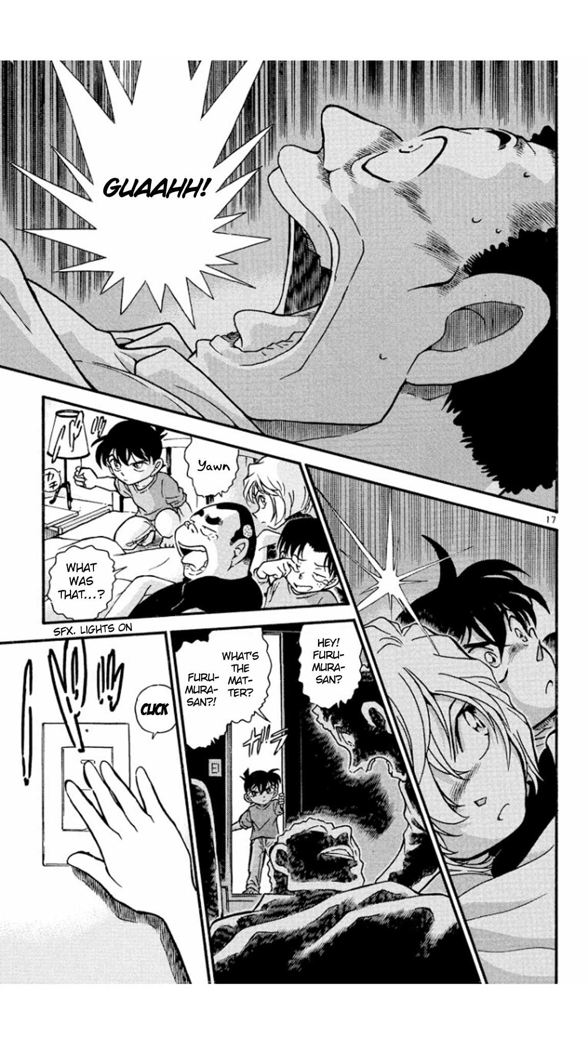 Detective Conan Chapter 417 page 18 - Chapter 417: Darkness Is a Death Trap's Door
