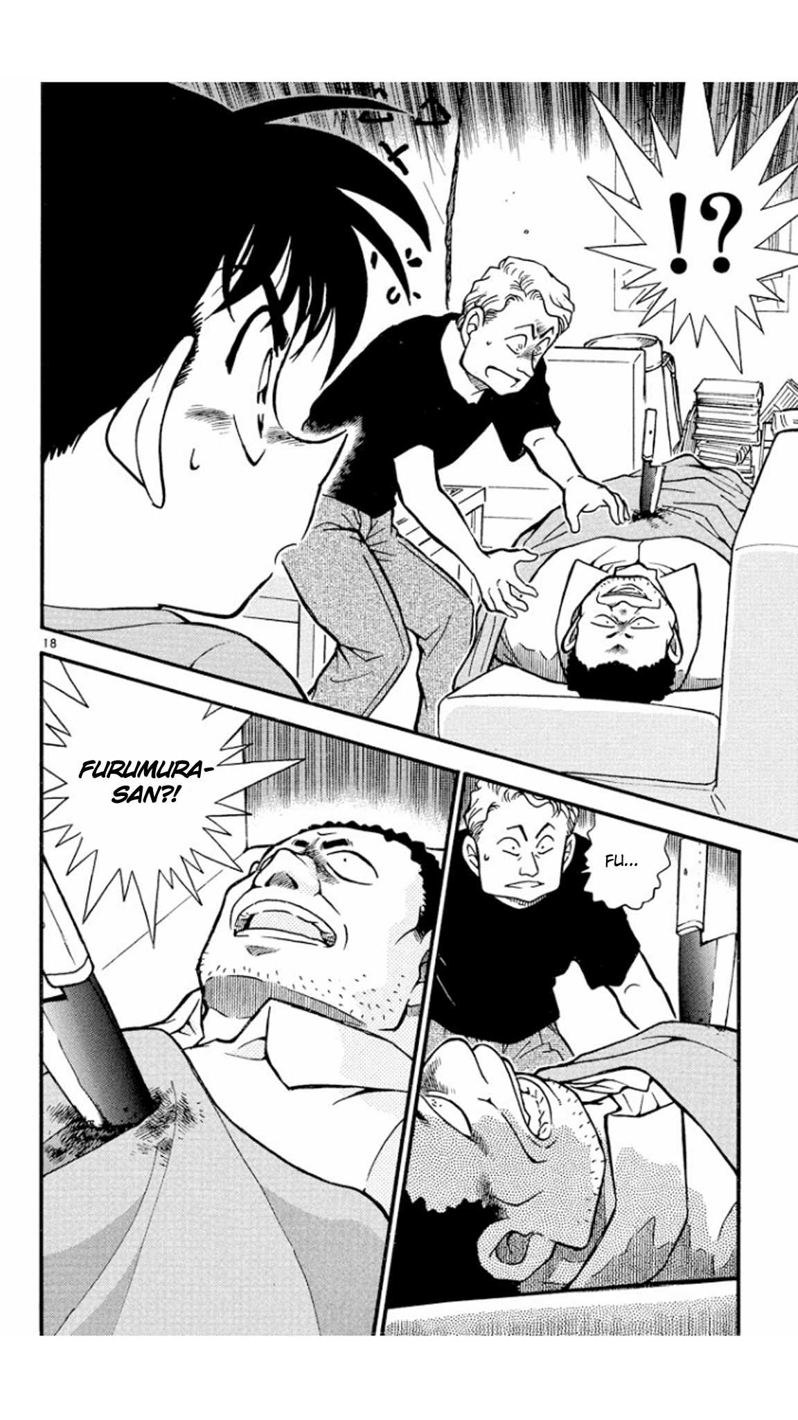 Detective Conan Chapter 417 page 19 - Chapter 417: Darkness Is a Death Trap's Door