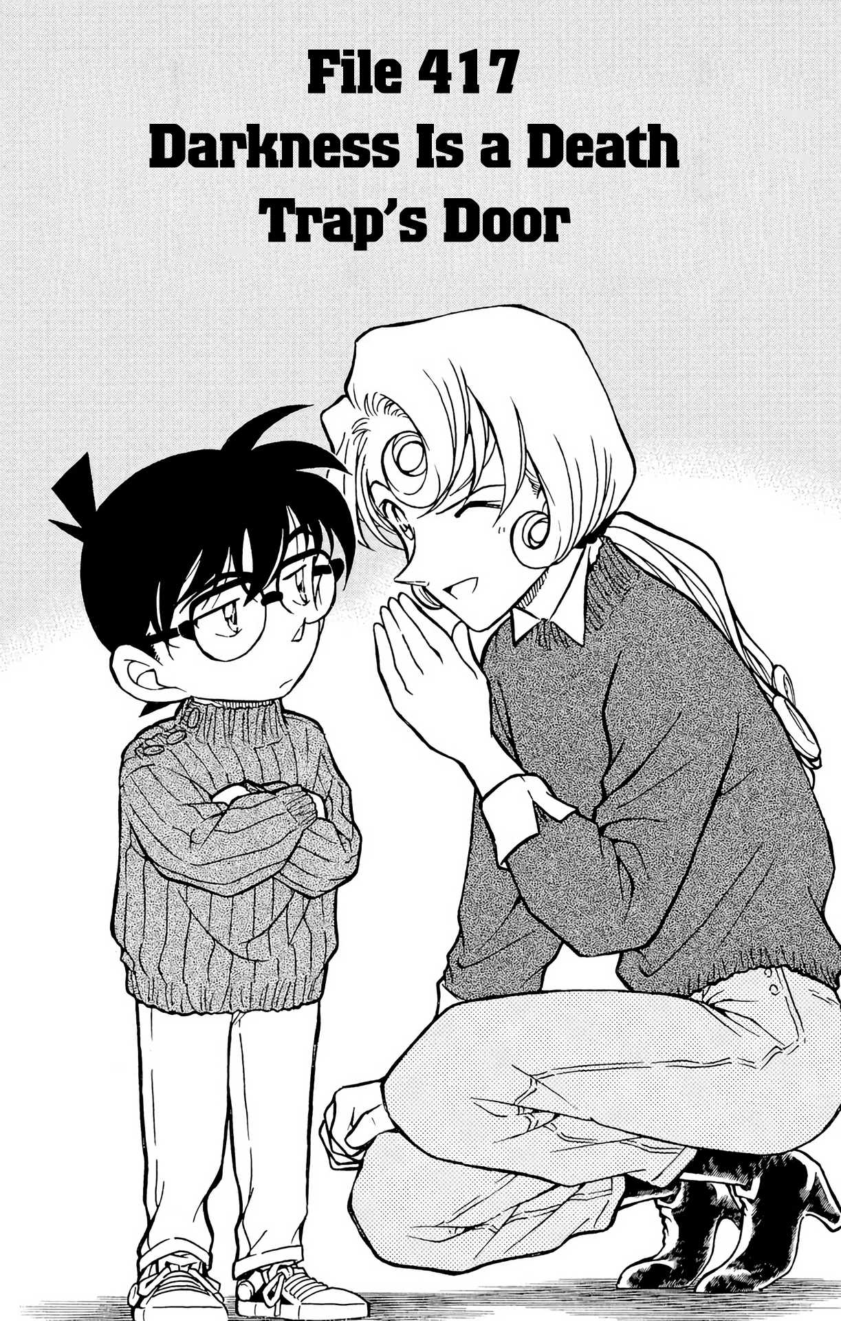 Detective Conan Chapter 417 page 2 - Chapter 417: Darkness Is a Death Trap's Door