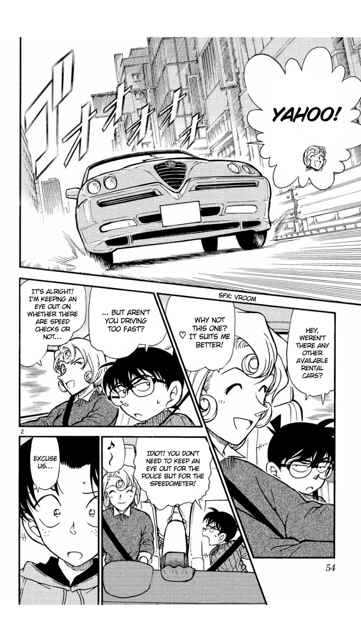 Detective Conan Chapter 417 page 3 - Chapter 417: Darkness Is a Death Trap's Door