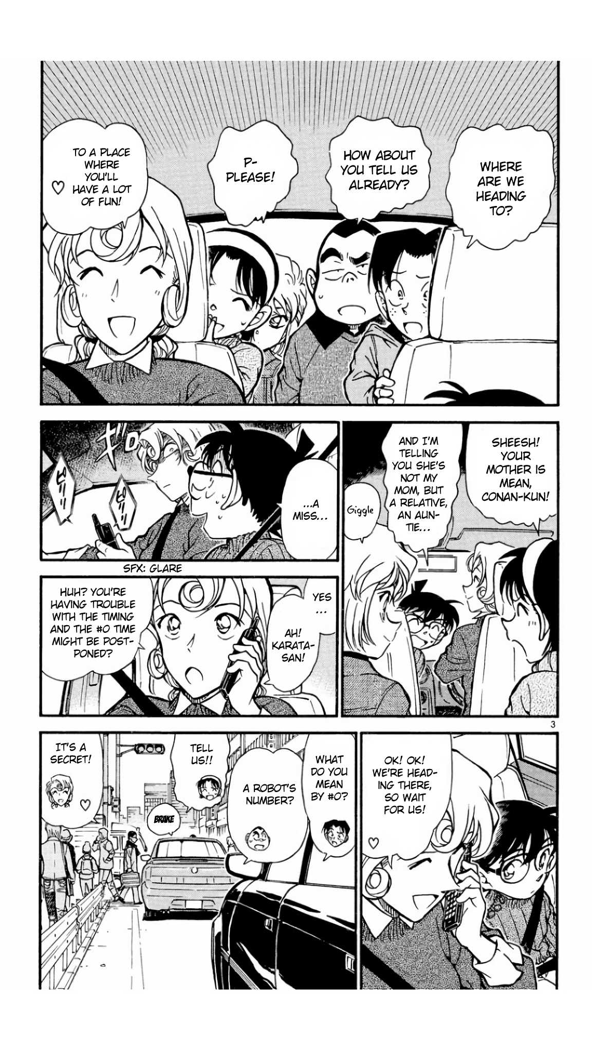 Detective Conan Chapter 417 page 4 - Chapter 417: Darkness Is a Death Trap's Door