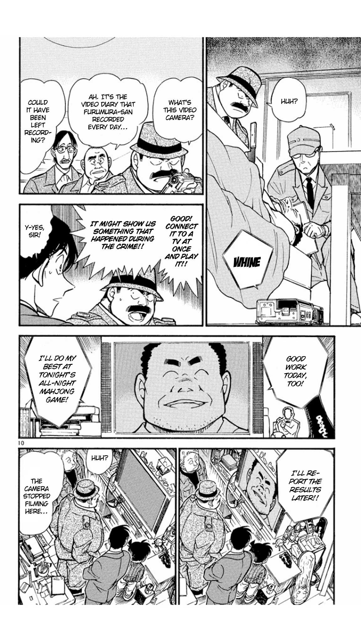 Detective Conan Chapter 418 page 11 - Chapter 418: The Silent Murder in the Dark
