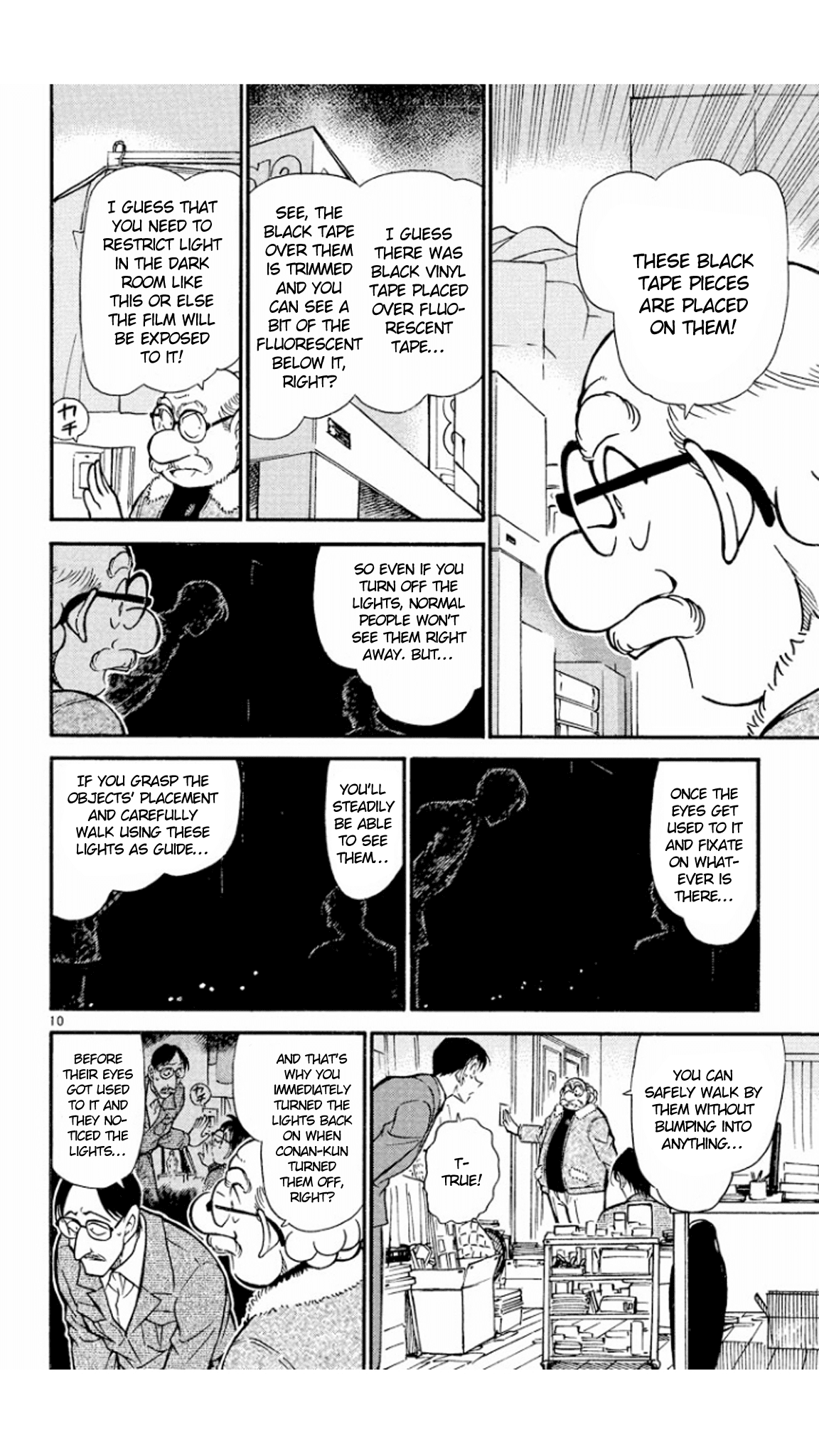 Detective Conan Chapter 419 page 11 - Chapter 419: The Mystery of the Black Light