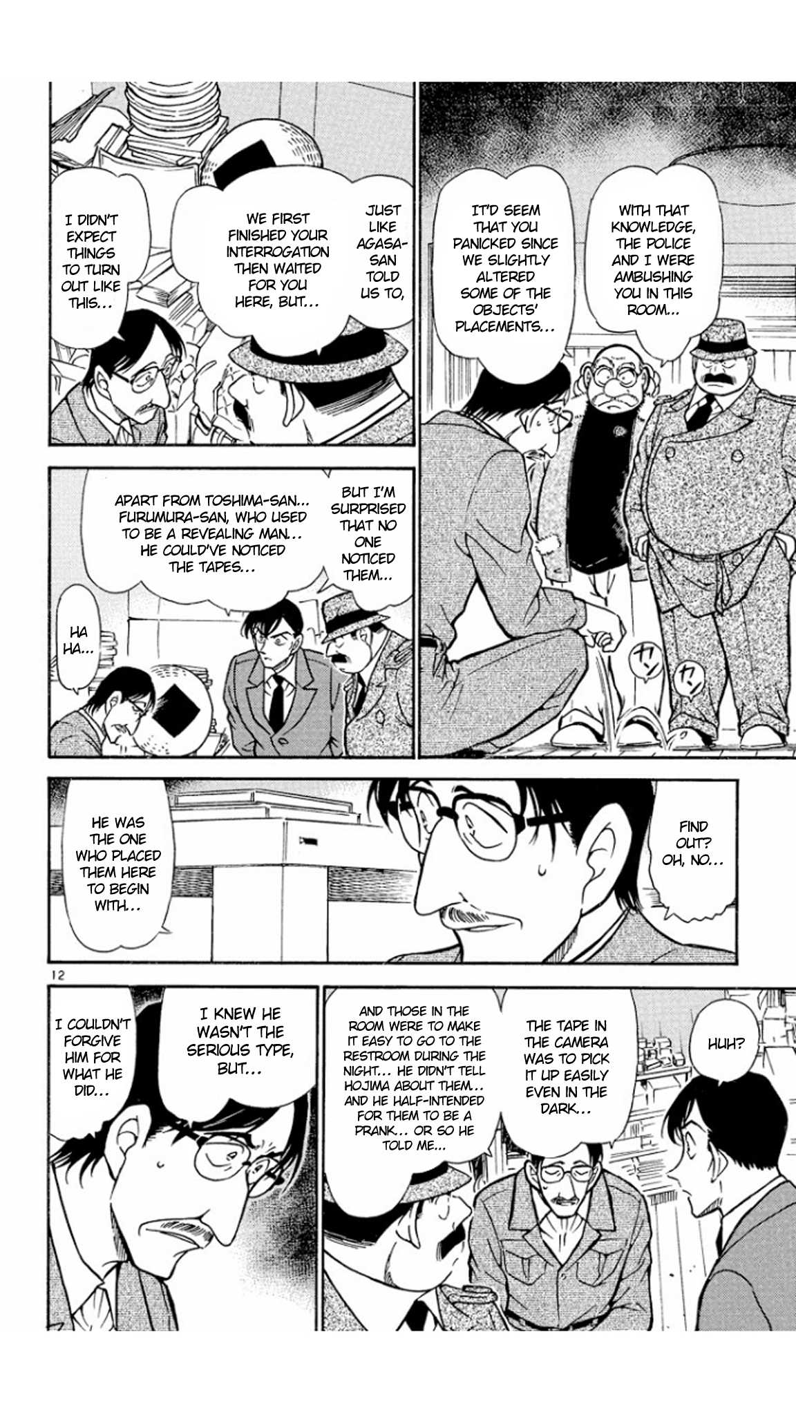 Detective Conan Chapter 419 page 13 - Chapter 419: The Mystery of the Black Light