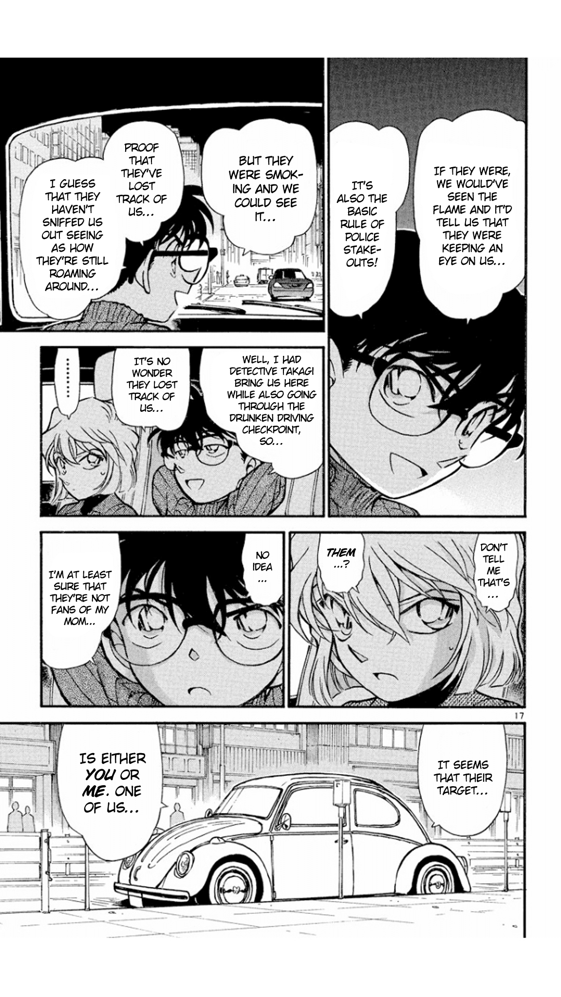 Detective Conan Chapter 419 page 18 - Chapter 419: The Mystery of the Black Light