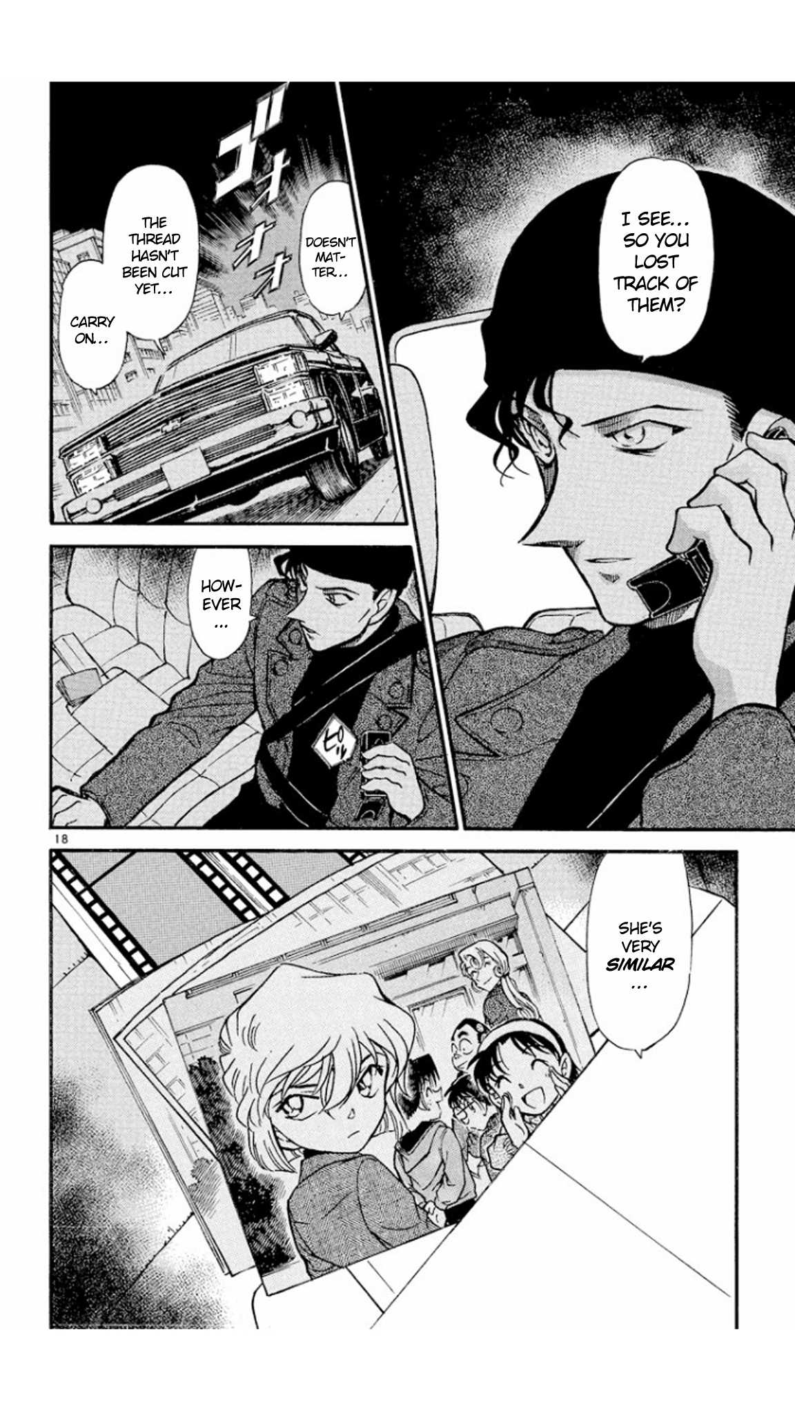 Detective Conan Chapter 419 page 19 - Chapter 419: The Mystery of the Black Light