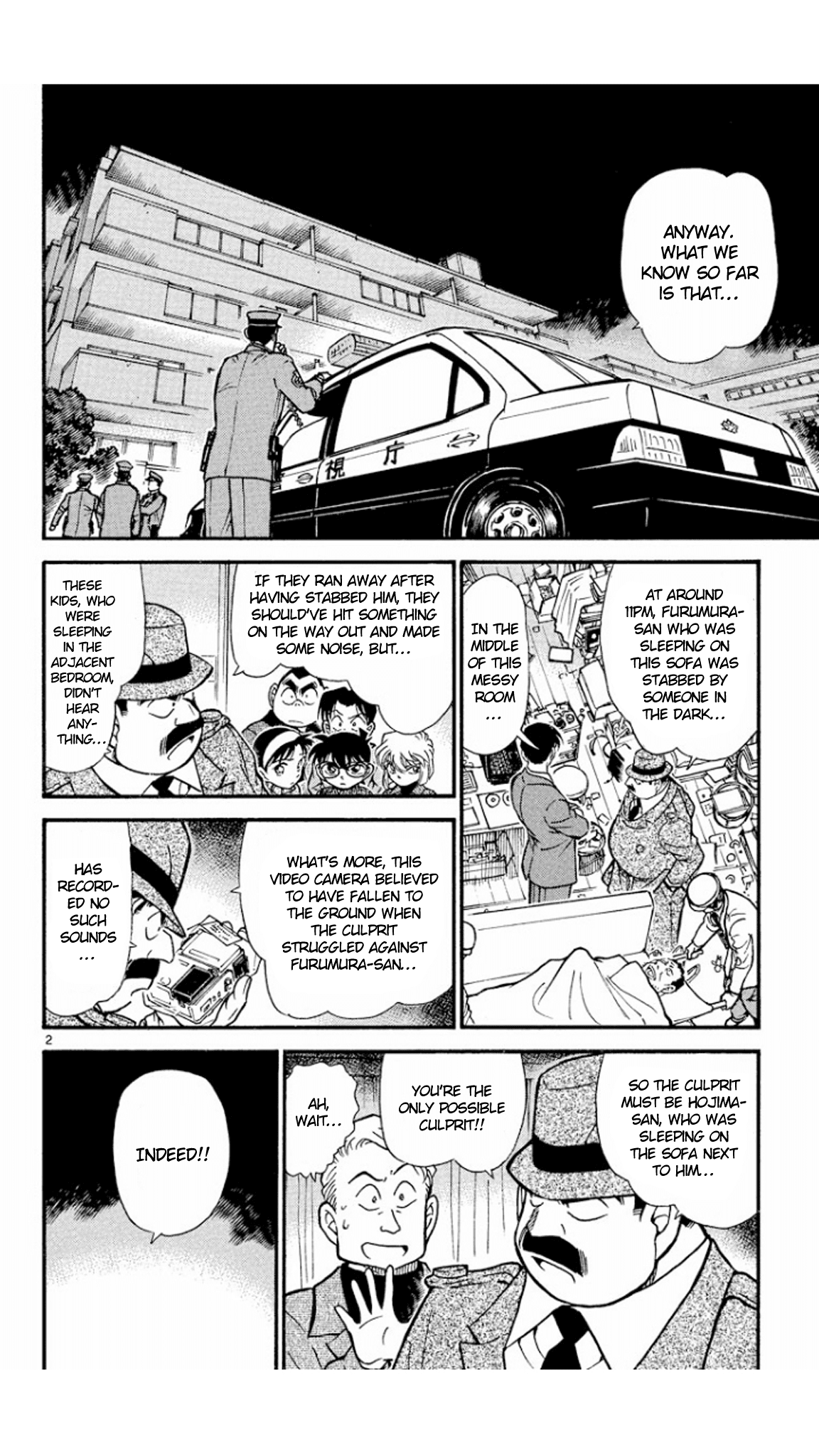 Detective Conan Chapter 419 page 3 - Chapter 419: The Mystery of the Black Light