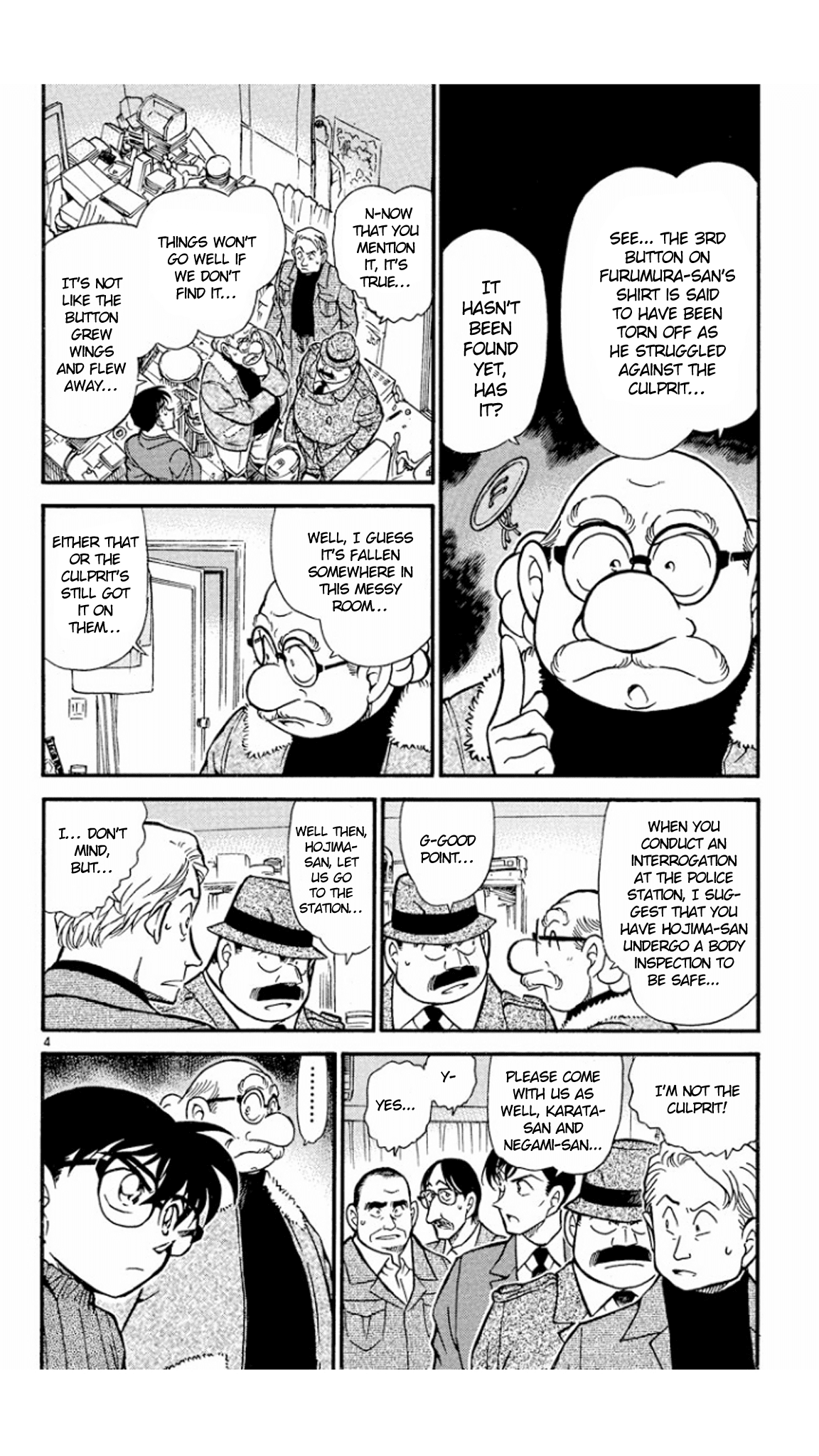 Detective Conan Chapter 419 page 5 - Chapter 419: The Mystery of the Black Light