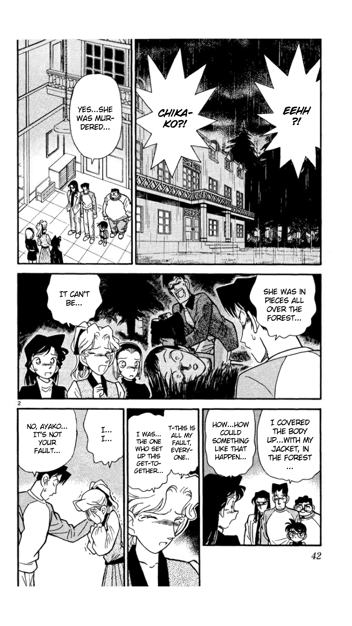 Detective Conan Chapter 42 page 3 - Chapter 42: Ran's in Trouble