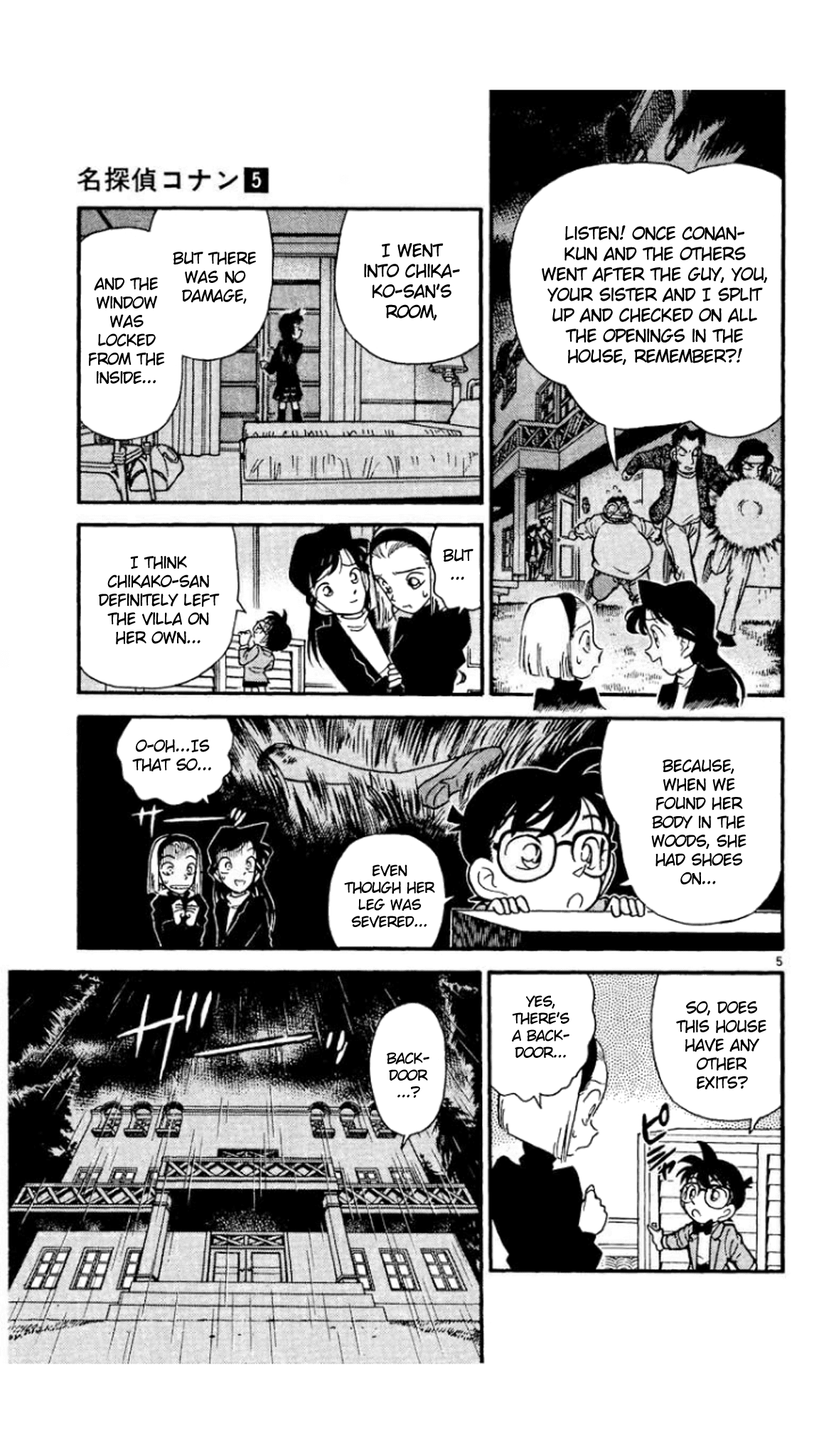 Detective Conan Chapter 42 page 6 - Chapter 42: Ran's in Trouble