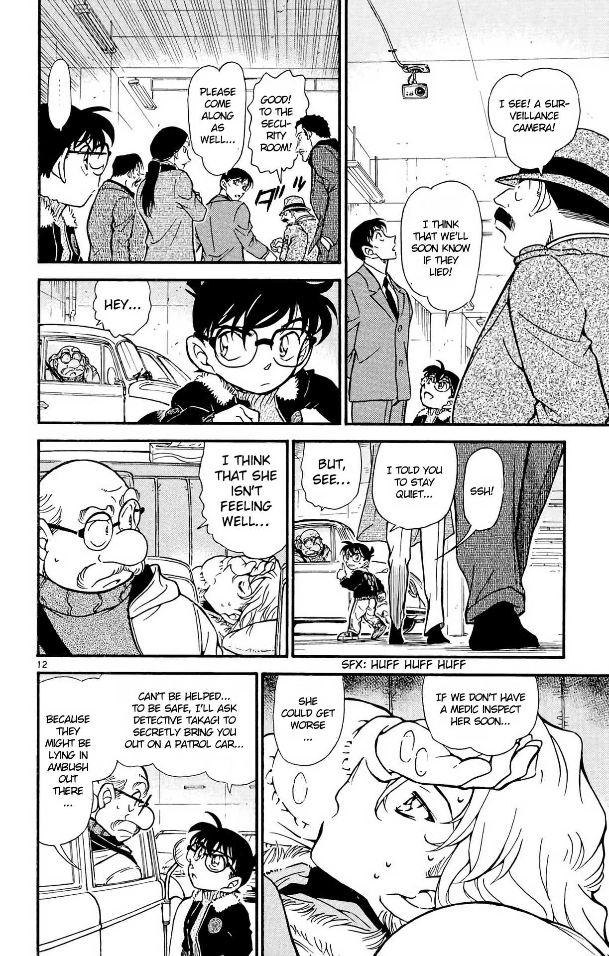 Detective Conan Chapter 421 page 13 - Chapter 421: The Crisis Right There