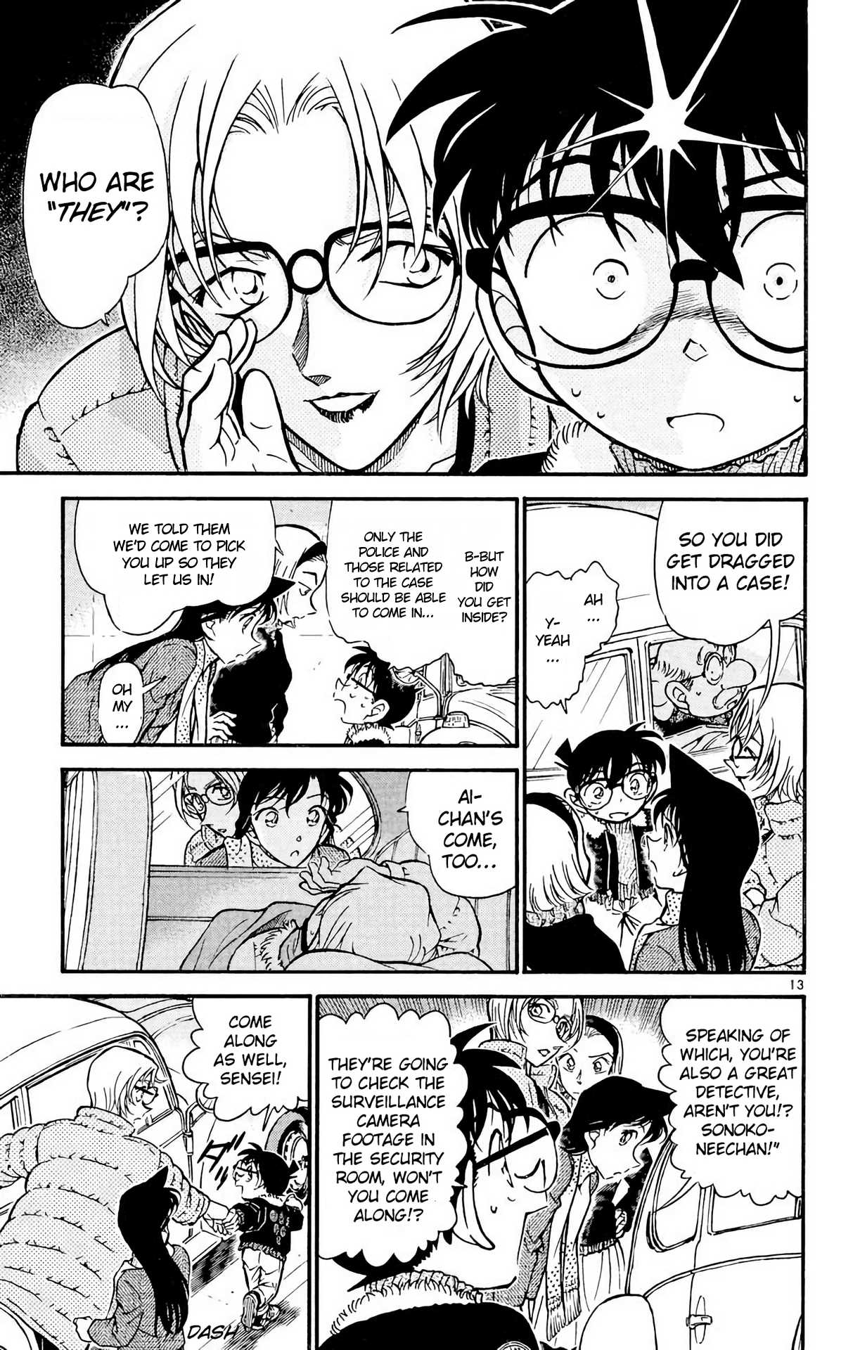 Detective Conan Chapter 421 page 14 - Chapter 421: The Crisis Right There