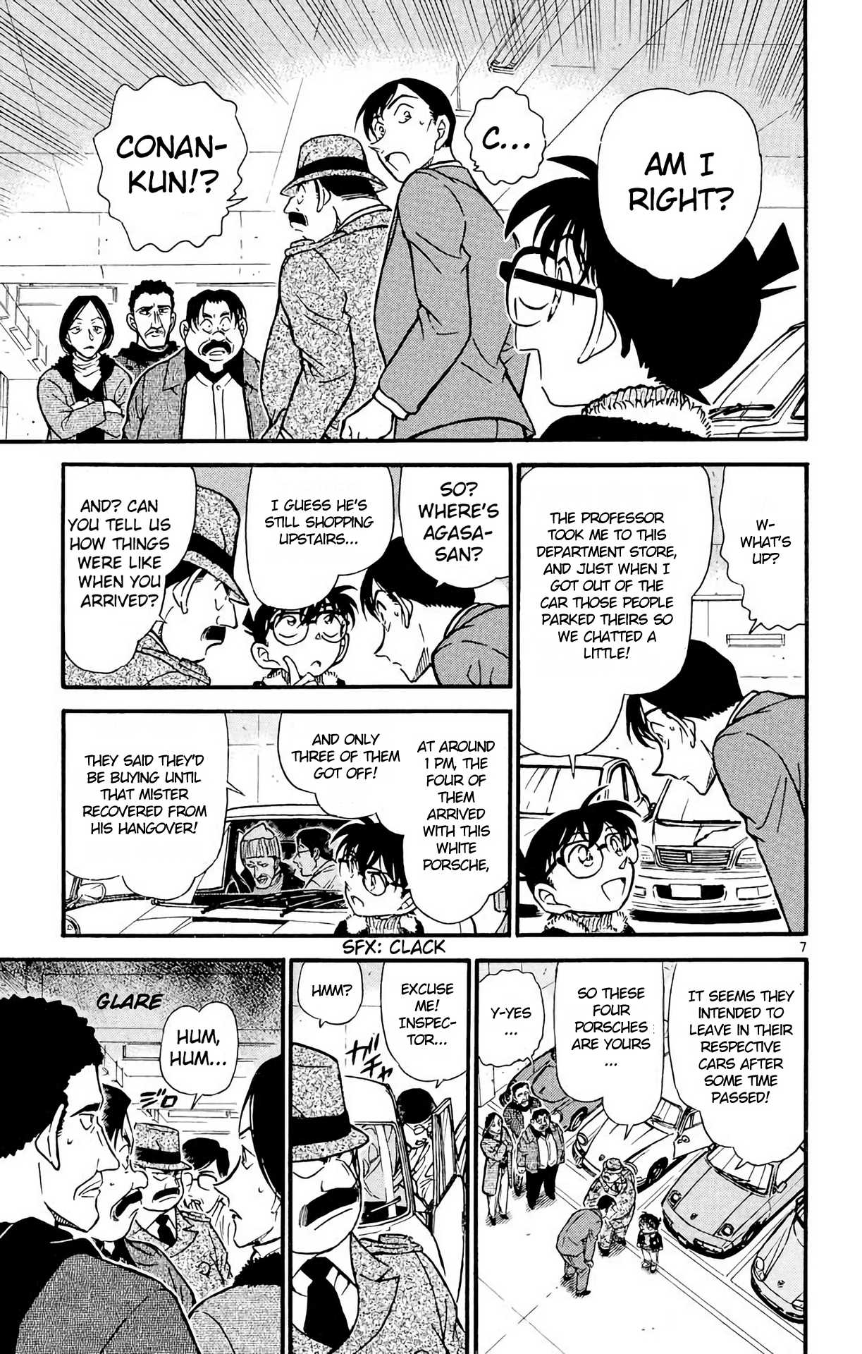 Detective Conan Chapter 421 page 8 - Chapter 421: The Crisis Right There