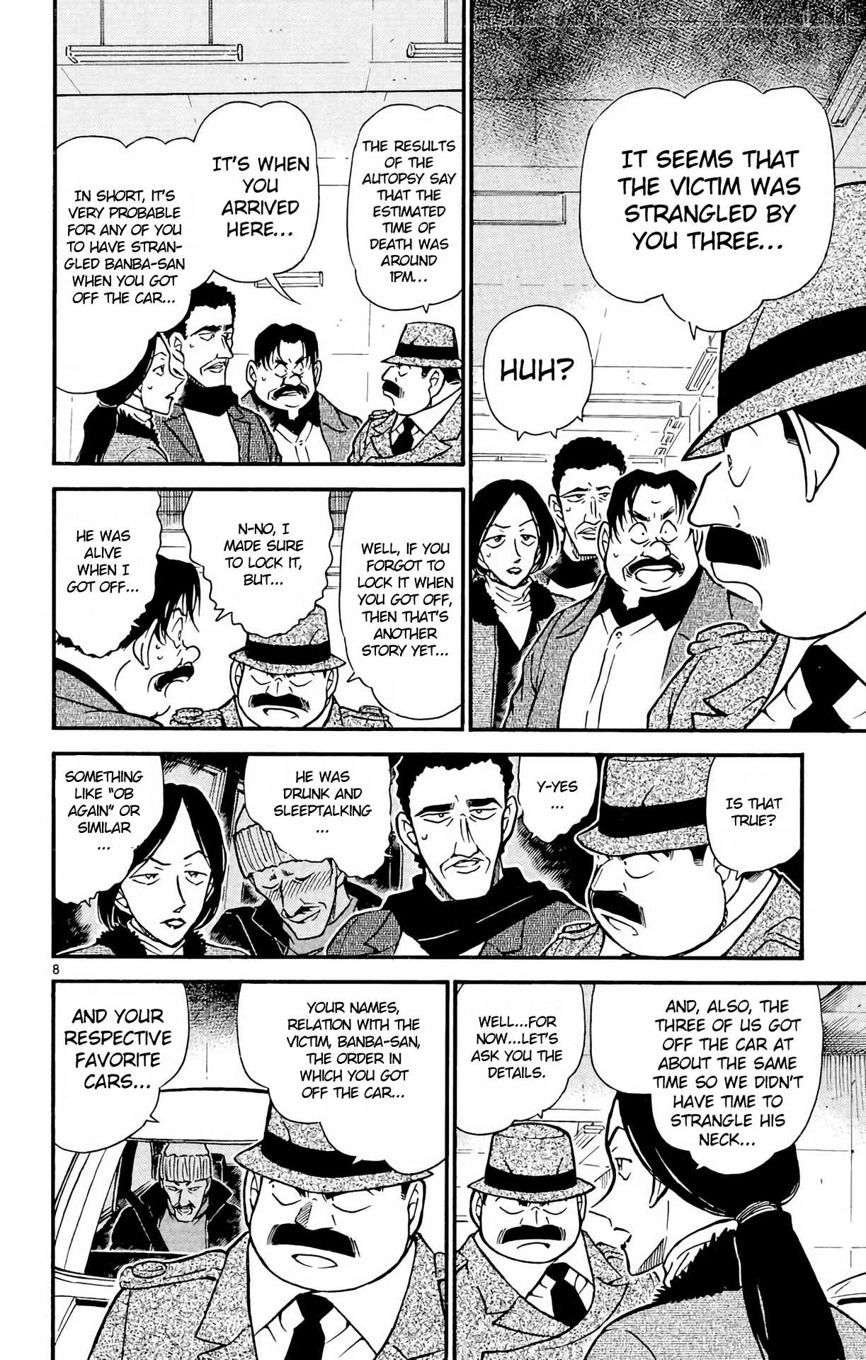 Detective Conan Chapter 421 page 9 - Chapter 421: The Crisis Right There
