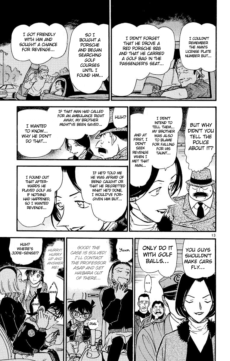 Detective Conan Chapter 422 page 14 - Chapter 422: The Inescapable Target
