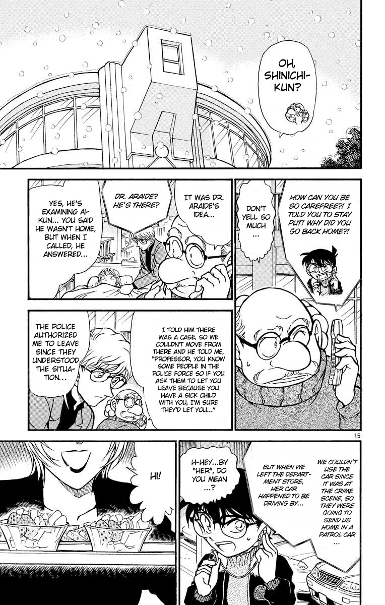 Detective Conan Chapter 422 page 16 - Chapter 422: The Inescapable Target