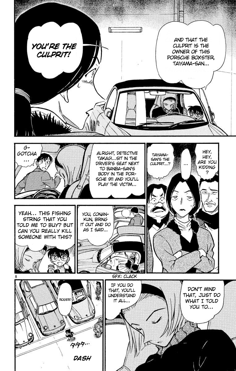 Detective Conan Chapter 422 page 9 - Chapter 422: The Inescapable Target