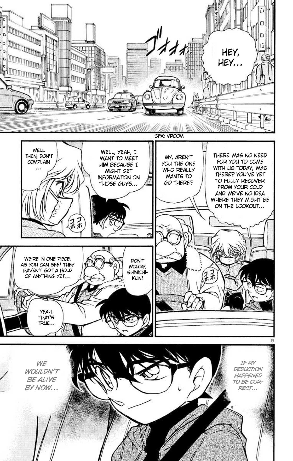 Detective Conan Chapter 423 page 10 - Chapter 423: The Mystery Left Behind by a Visitor