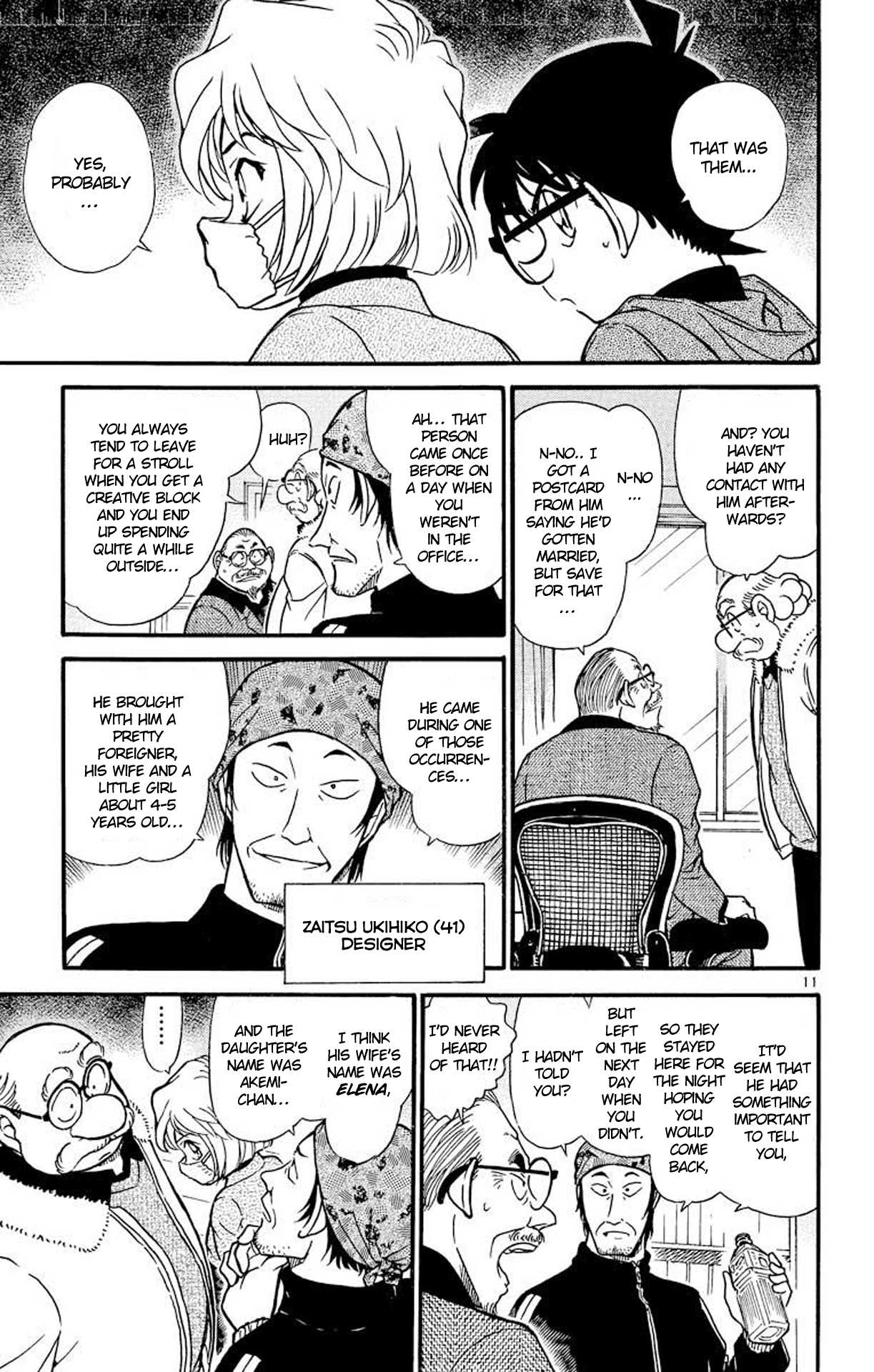 Detective Conan Chapter 423 page 12 - Chapter 423: The Mystery Left Behind by a Visitor