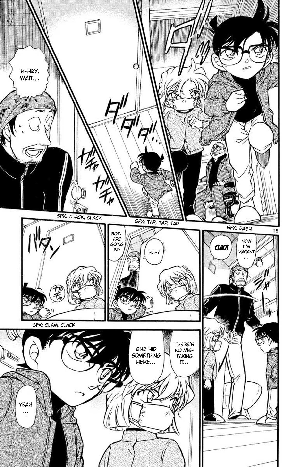 Detective Conan Chapter 423 page 16 - Chapter 423: The Mystery Left Behind by a Visitor