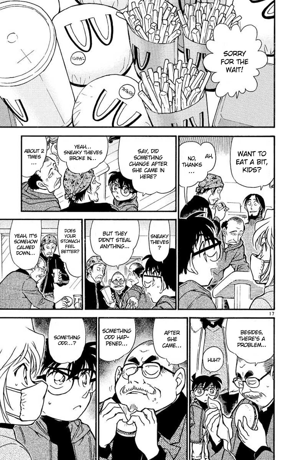 Detective Conan Chapter 423 page 18 - Chapter 423: The Mystery Left Behind by a Visitor