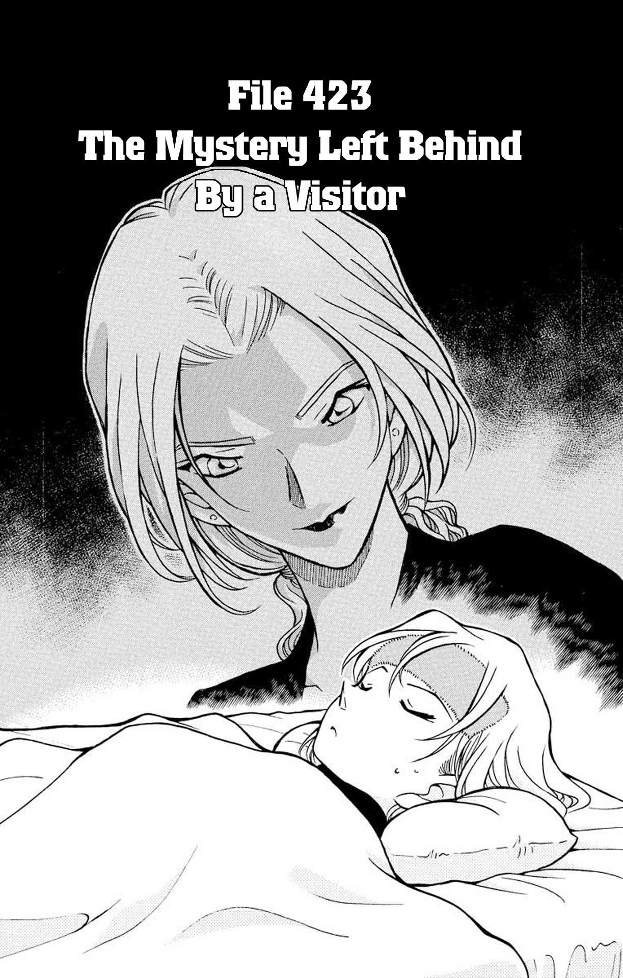 Detective Conan Chapter 423 page 2 - Chapter 423: The Mystery Left Behind by a Visitor