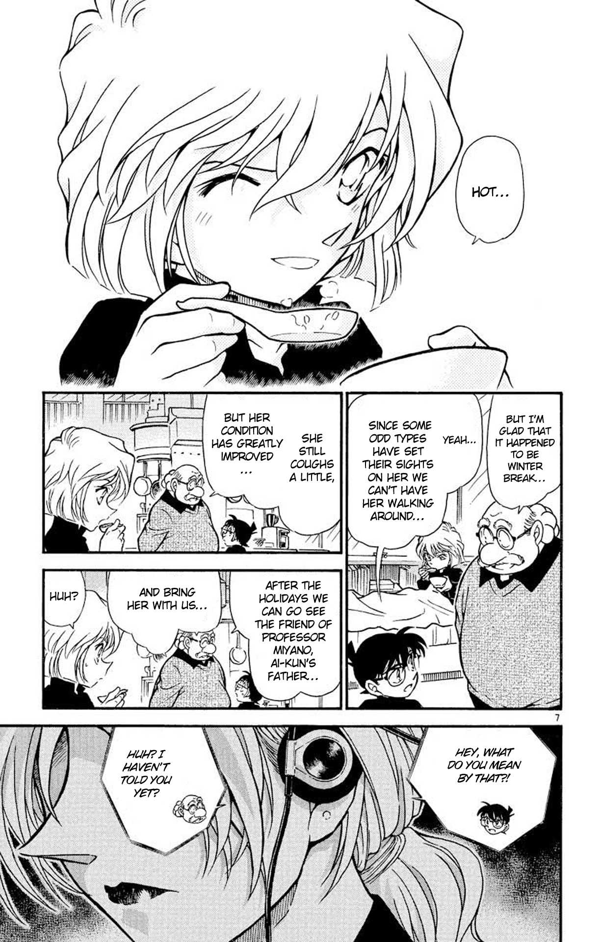 Detective Conan Chapter 423 page 8 - Chapter 423: The Mystery Left Behind by a Visitor