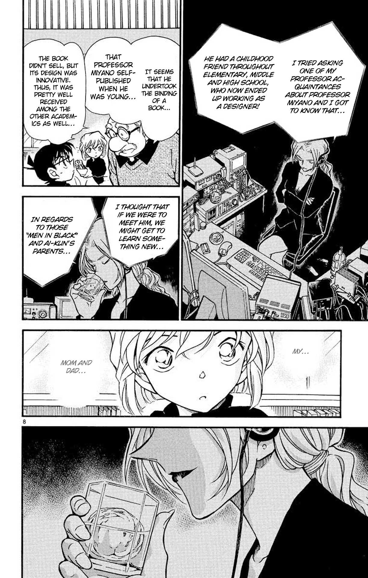 Detective Conan Chapter 423 page 9 - Chapter 423: The Mystery Left Behind by a Visitor