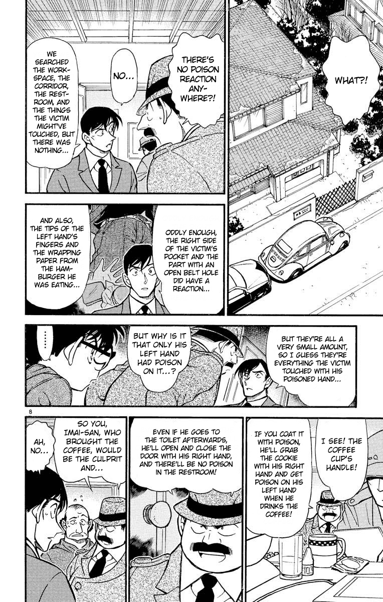 Detective Conan Chapter 424 page 9 - Chapter 424: The Secret Left in the Small Sealed Room