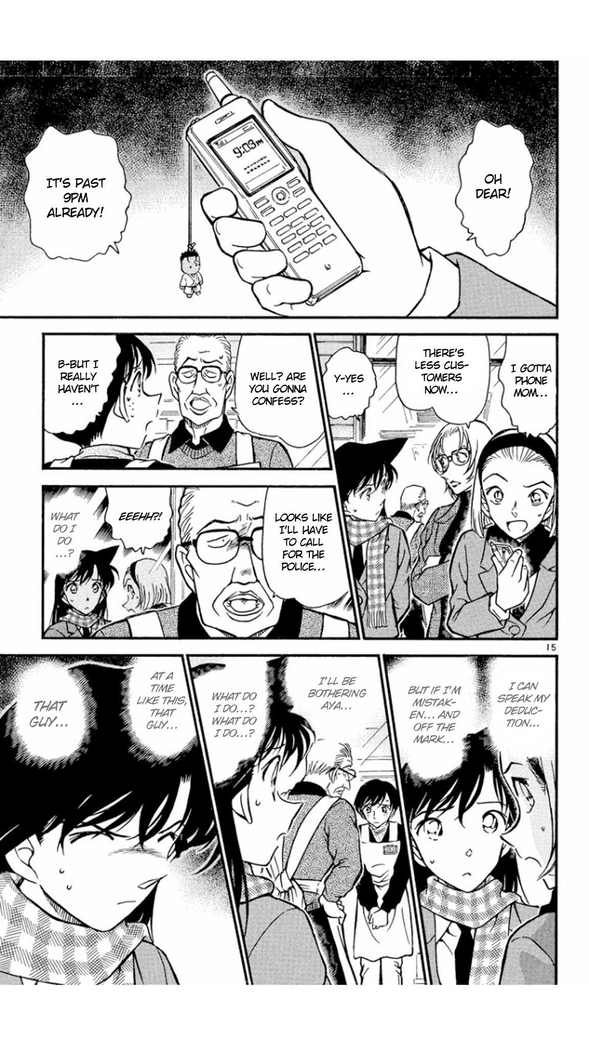 Detective Conan Chapter 427 page 16 - Chapter 427: Ran's Deduction