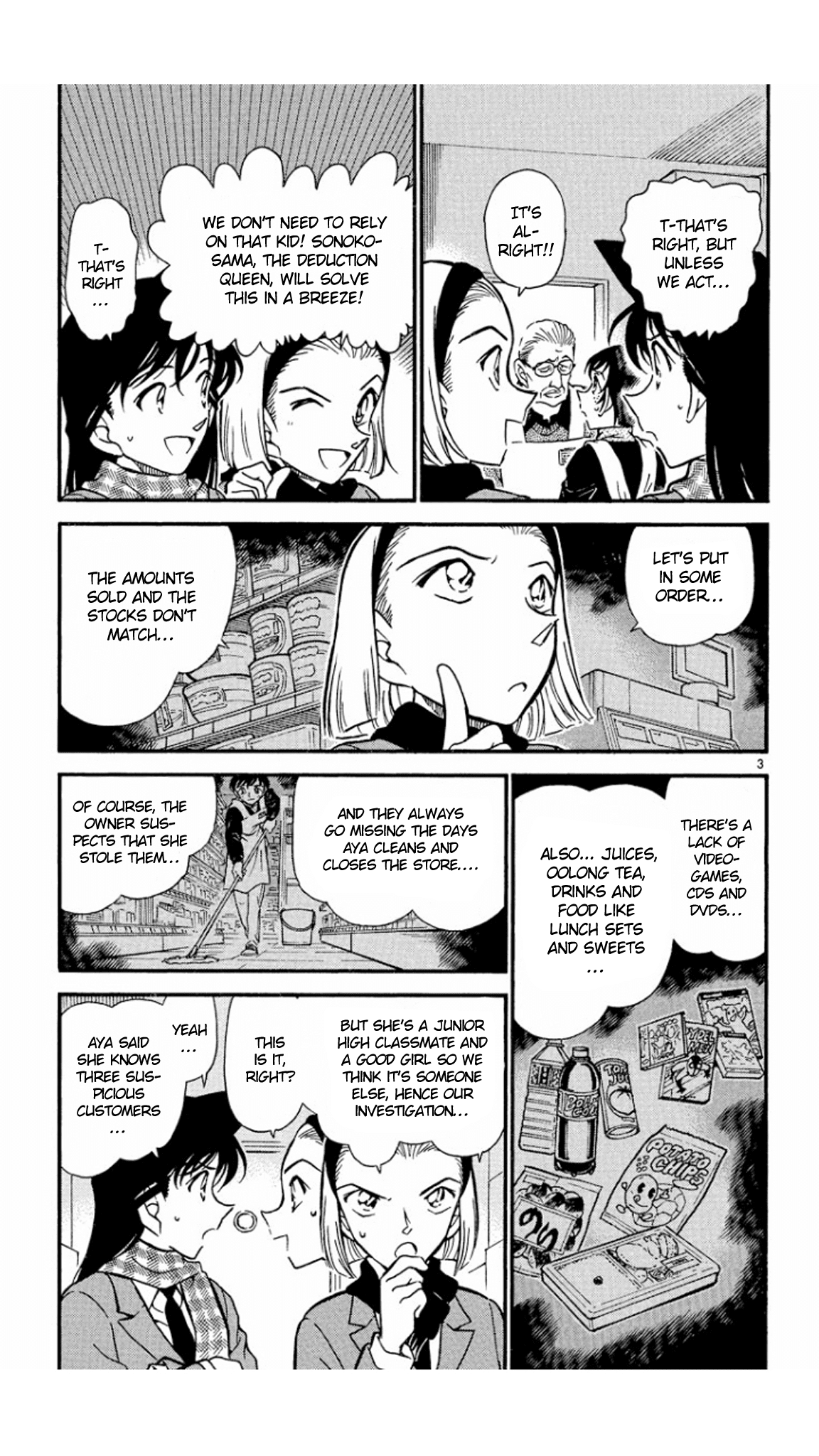 Detective Conan Chapter 427 page 4 - Chapter 427: Ran's Deduction
