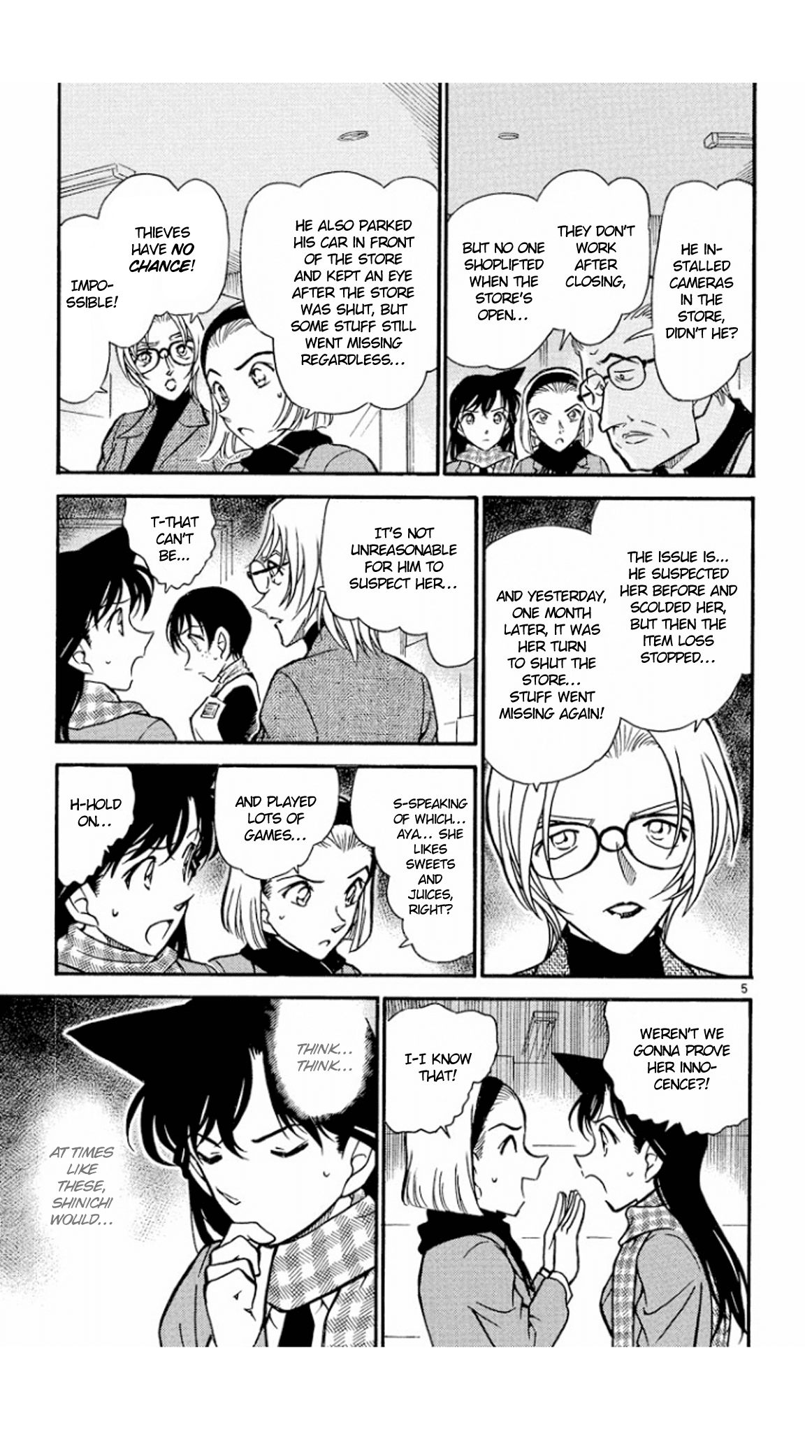 Detective Conan Chapter 427 page 6 - Chapter 427: Ran's Deduction