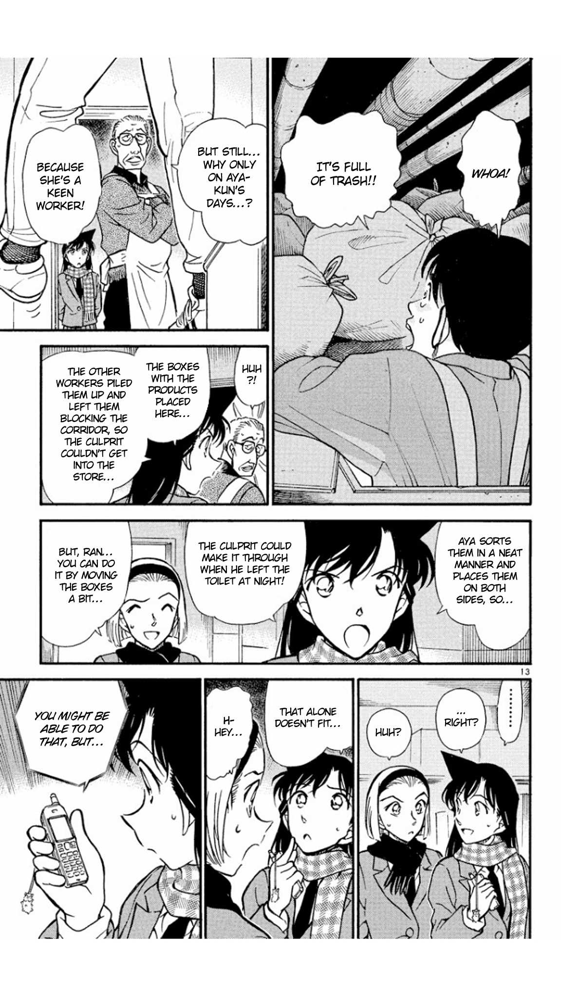 Detective Conan Chapter 428 page 14 - Chapter 428: An Unbelievable Conclusion