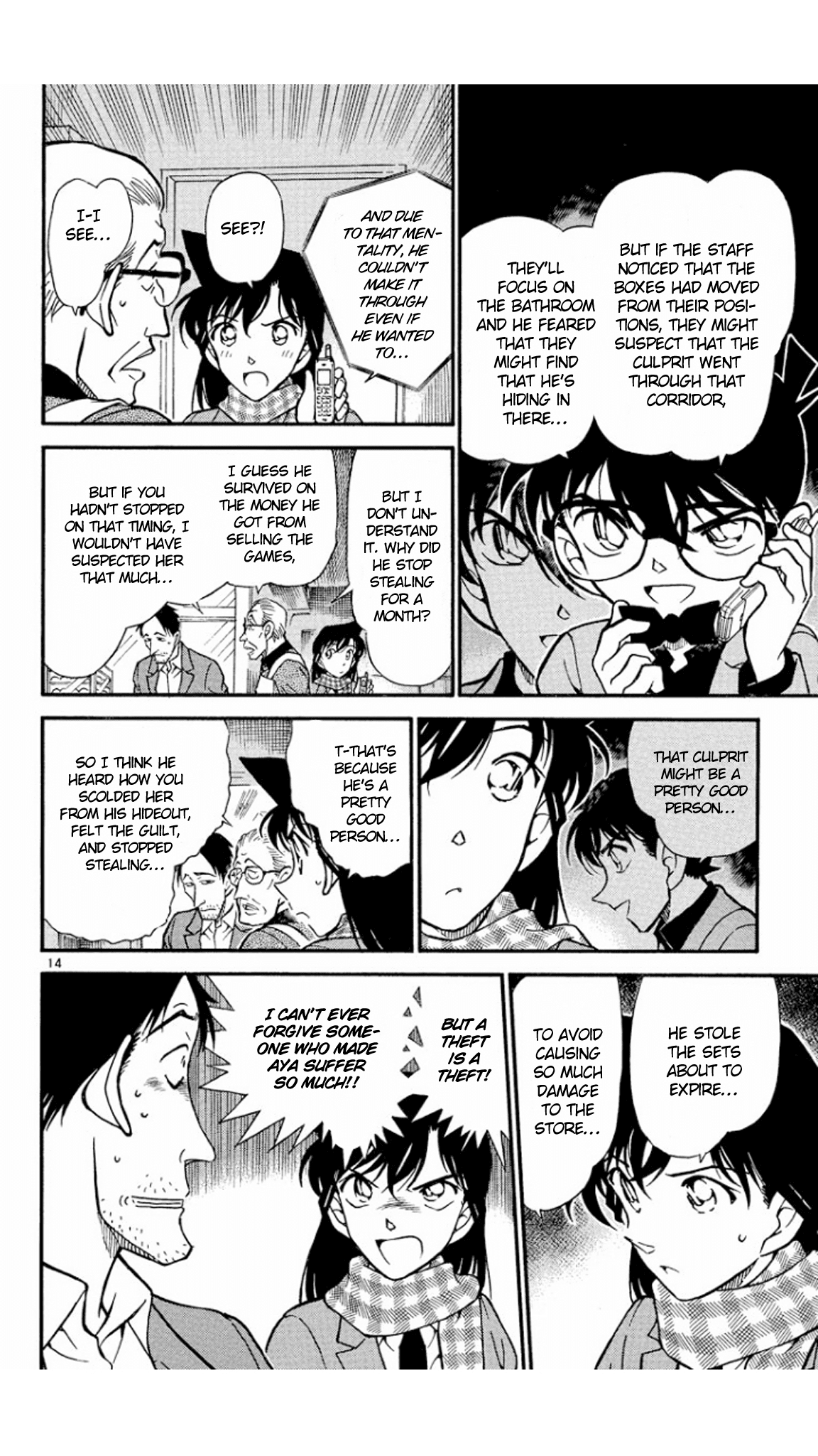 Detective Conan Chapter 428 page 15 - Chapter 428: An Unbelievable Conclusion