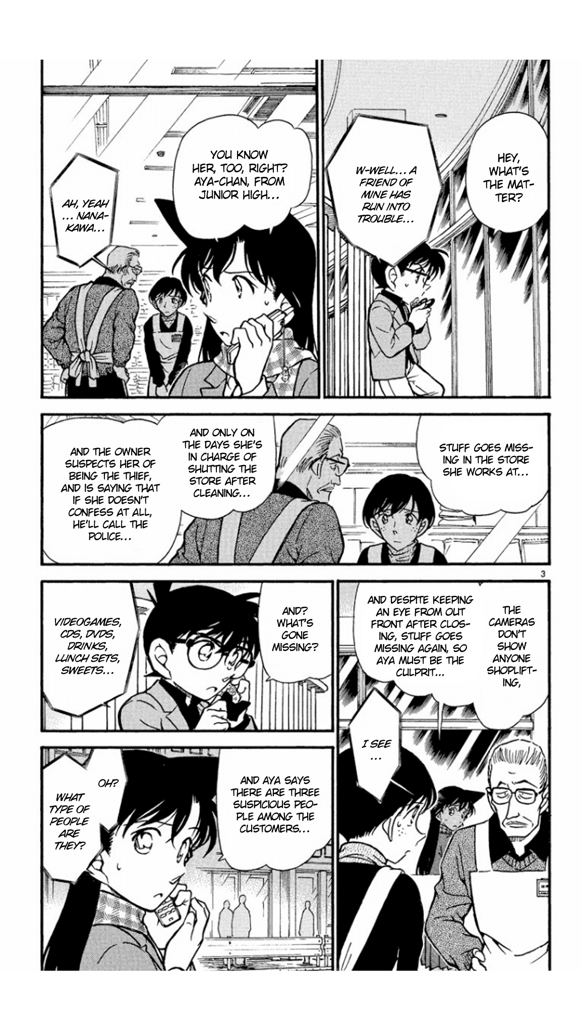 Detective Conan Chapter 428 page 4 - Chapter 428: An Unbelievable Conclusion